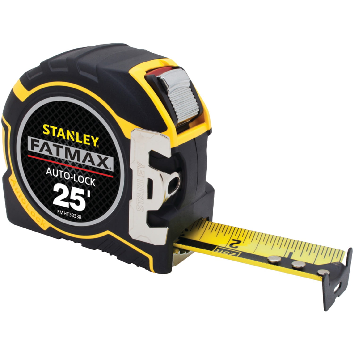 Stanley FATMAX Auto Lock Tape Measure (25 ft L x 1.25 in W) sqlky
