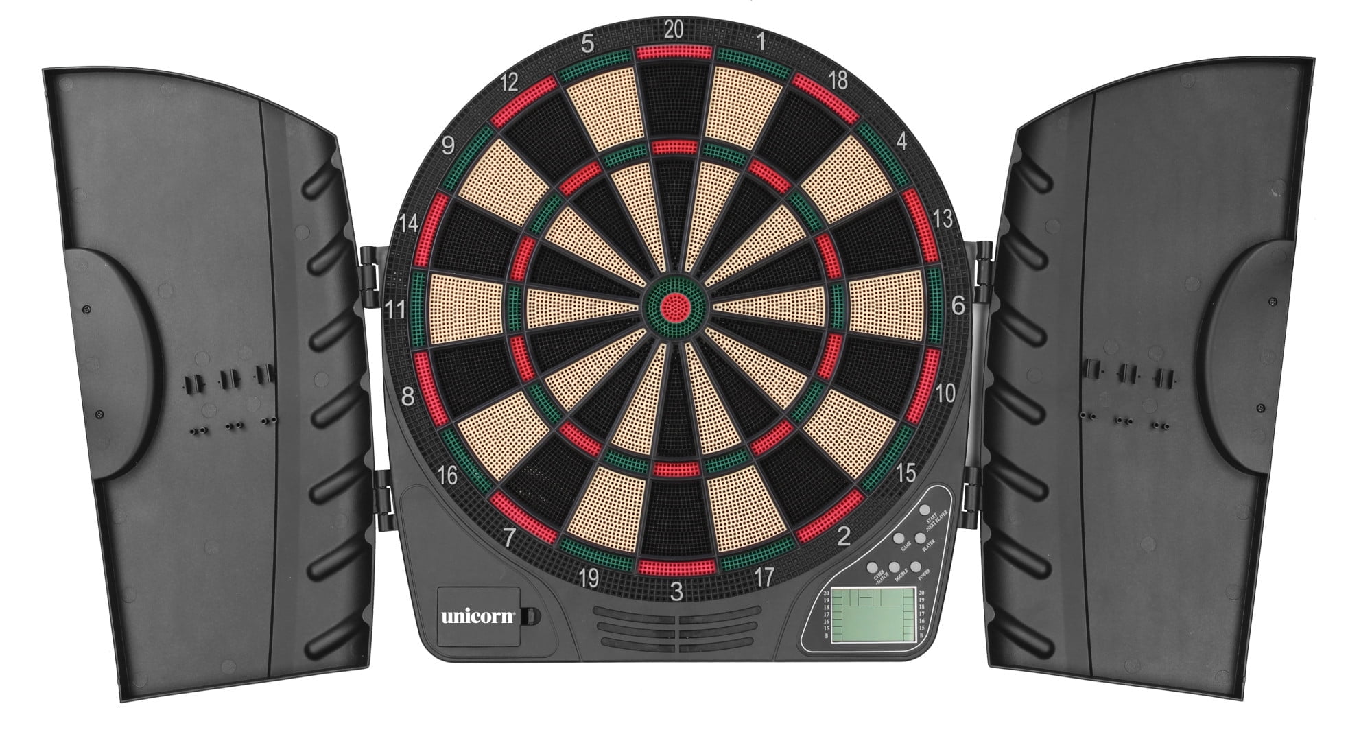 Unicorn ELX100 Electronic Dartboard with LCD Scoring Display (6 Darts Included) sdhcc