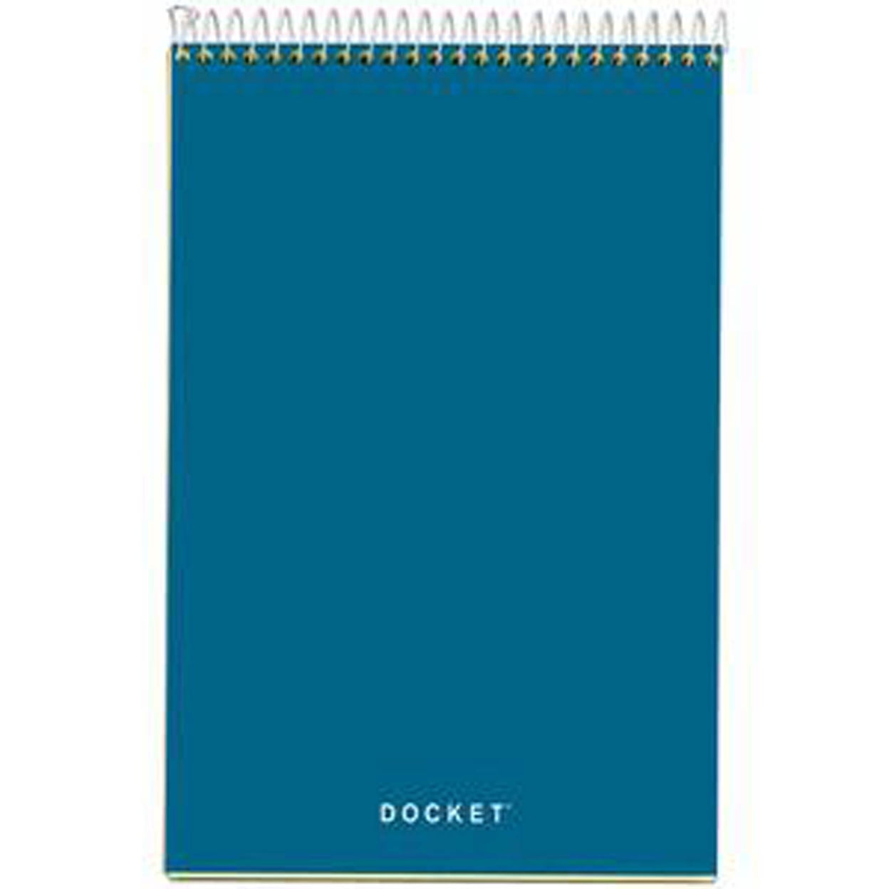 Tops Docket Steno Book, Gregg Ruled, Perforated Sheets, Durable Hard Cover (Forest Green, 6 in x 9 in) zk0mw