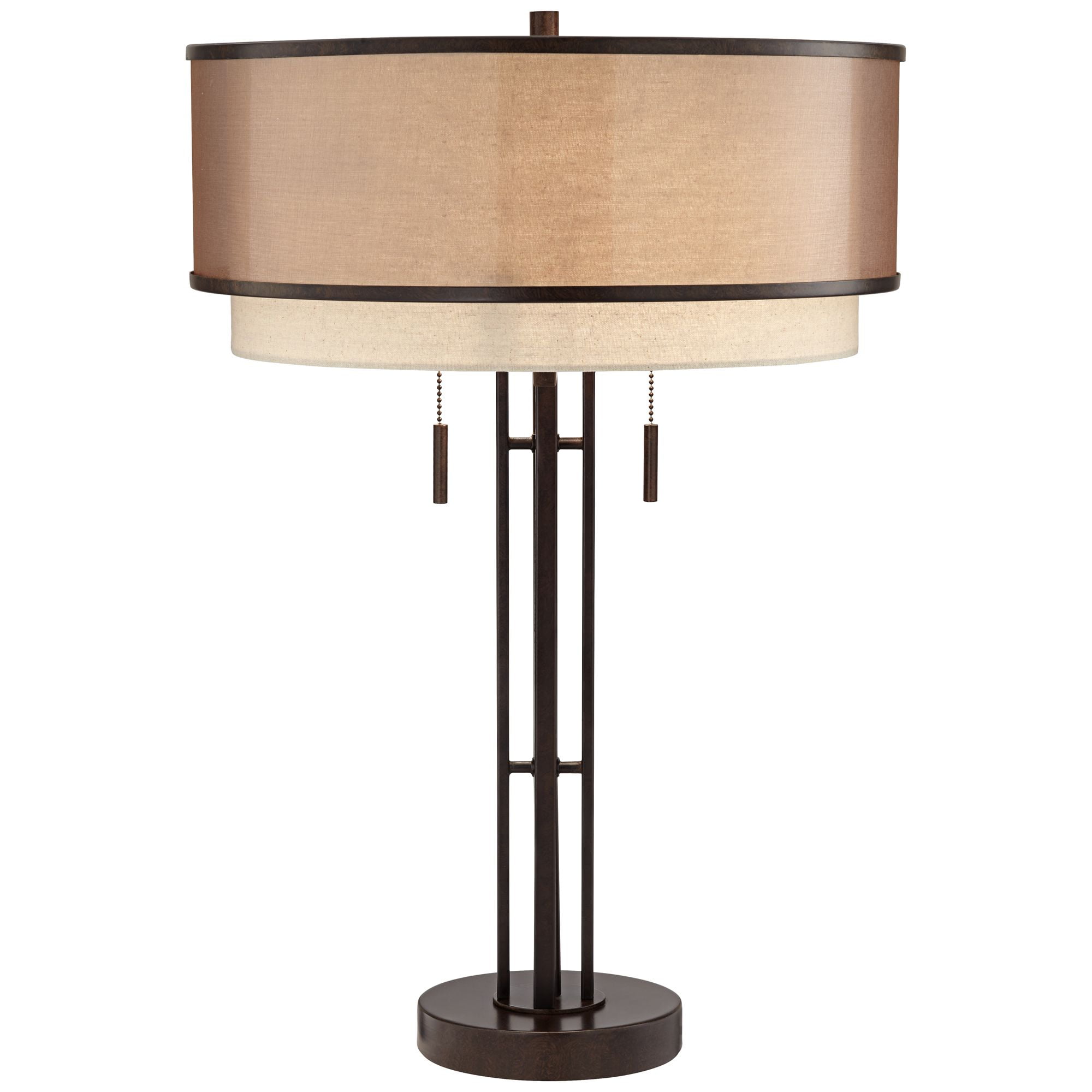 Franklin Iron Works Andes Modern Industrial Table Lamp (Oil Rubbed Bronze, 27.5 in) bzpe2