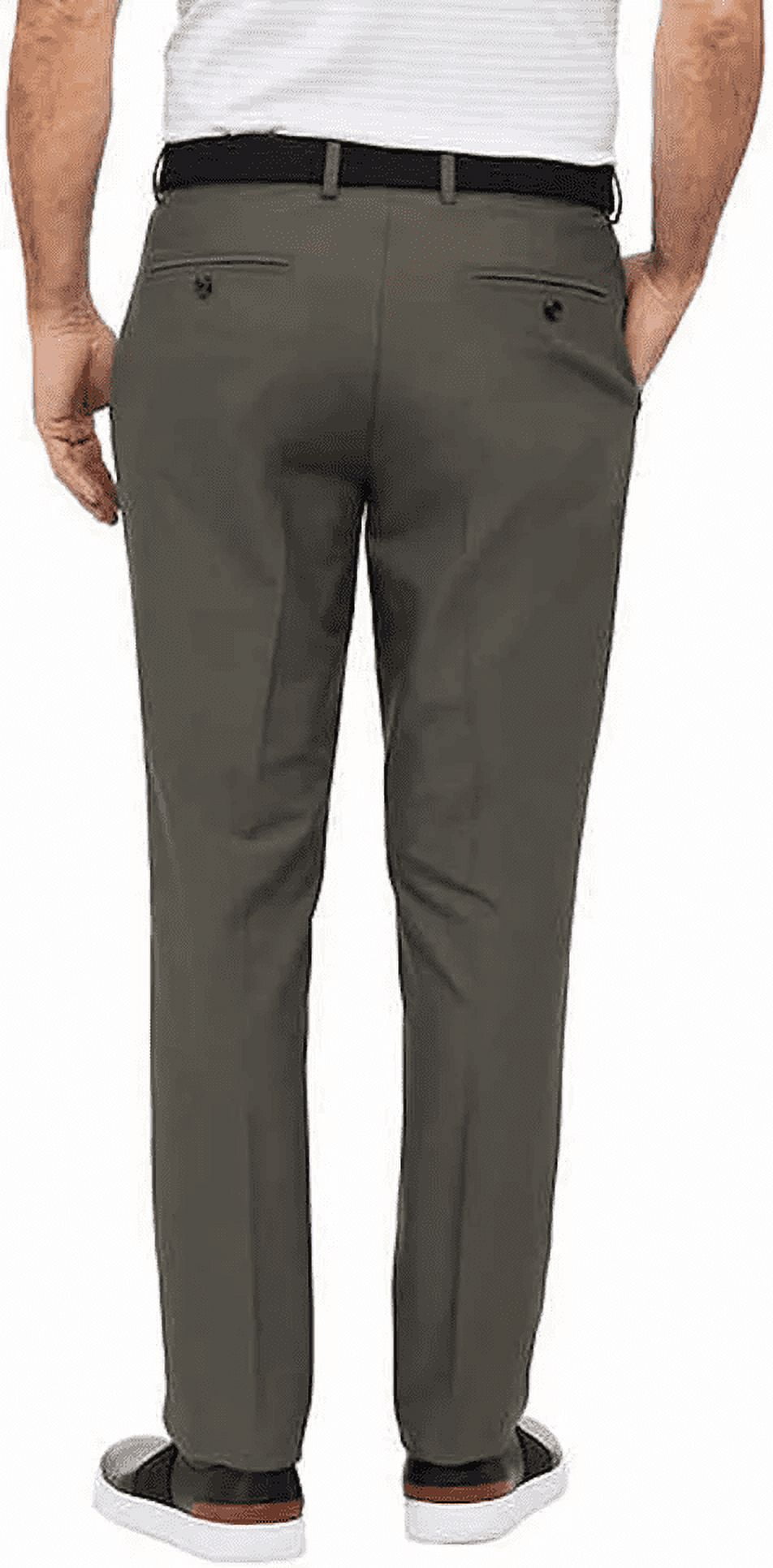Greg Norman Men's ML75 Microlux Performance Classic Stretch Chino Pant (Green, 40x32) rg71b