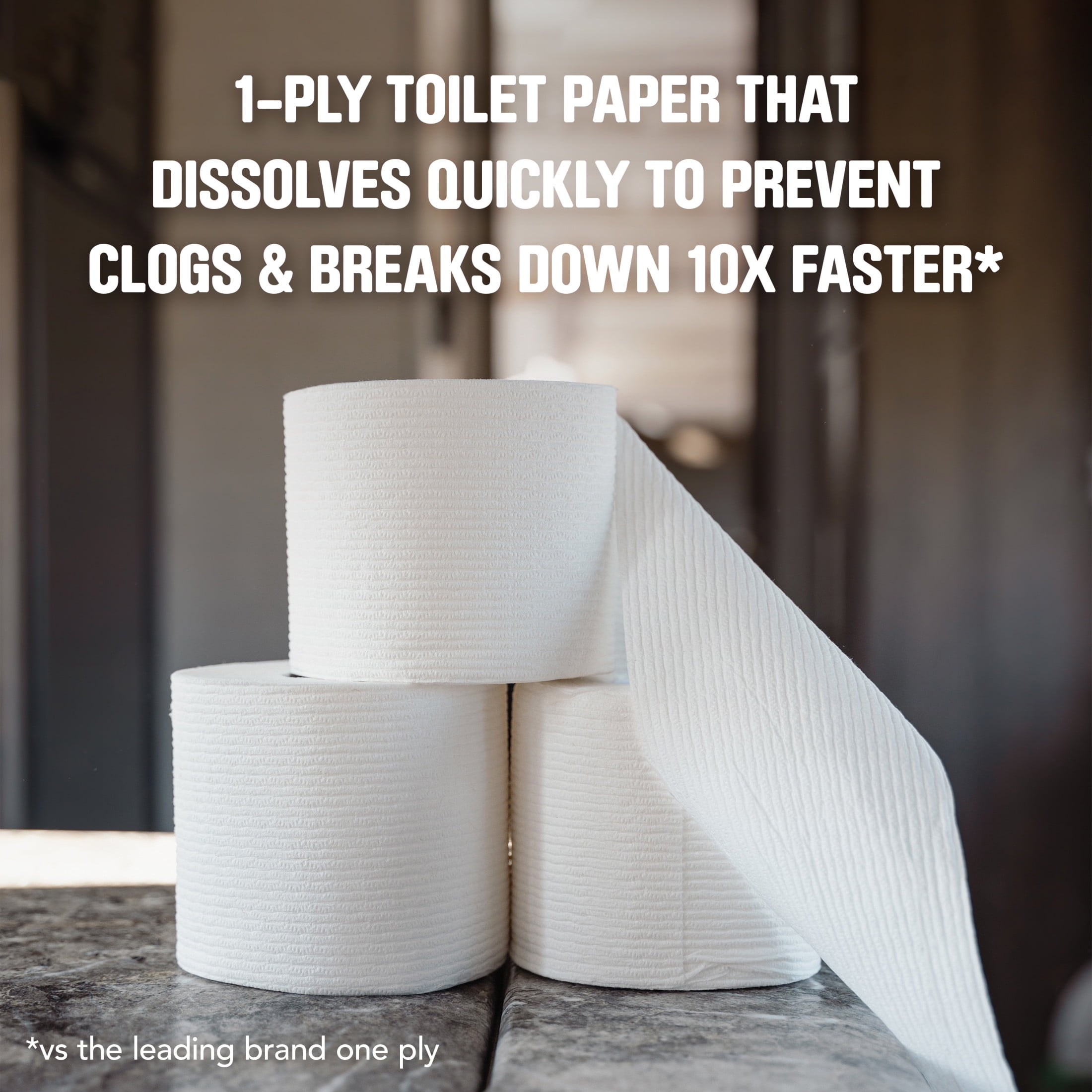 Scott Rapid-Dissolving Toilet Paper for RVs and Boats (White, 12 Double Rolls) qxjxq
