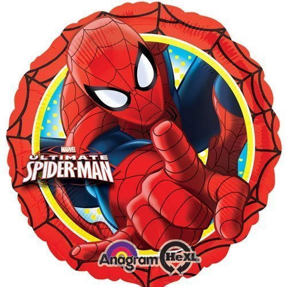Mayflower Products Spider-Man 4th Birthday Party Balloon Bouquet Decoration Set (7 Piece) xavig