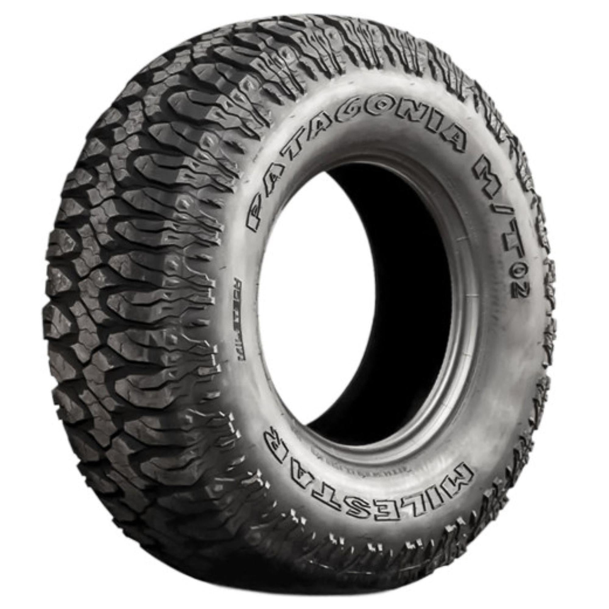 Milestar Patagonia M/T-02 All Season Light Truck Tire (Black, LT33X12.50R15) rfkak
