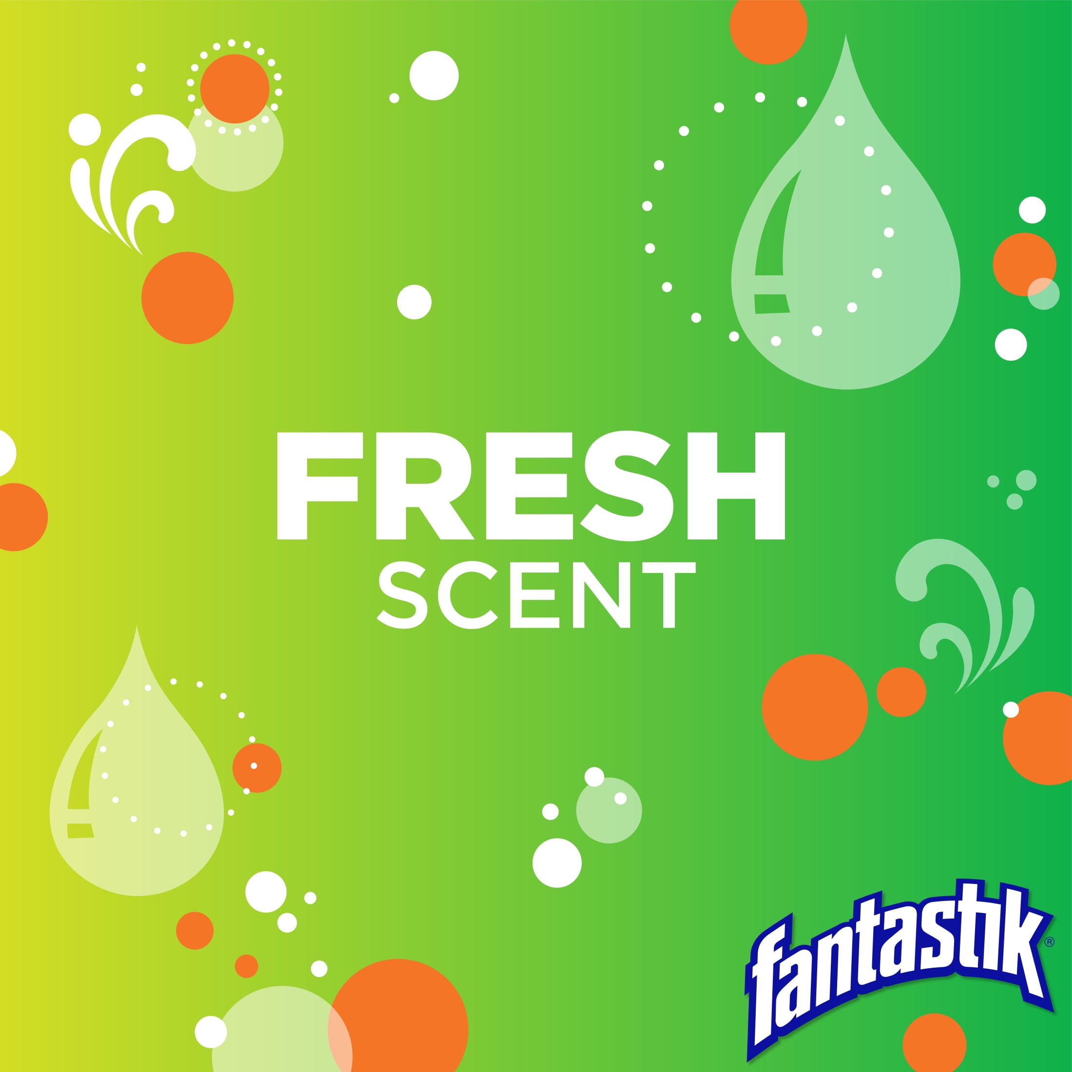 Fantastik All-Purpose Disinfectant Cleaner for Kitchen and Appliances (Fresh Scent, 32 oz) 71npa