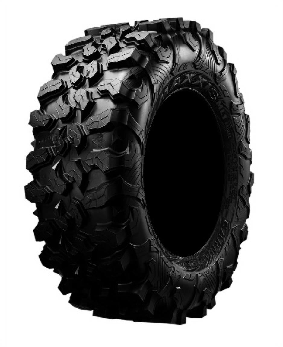MSA Wheels Portal 15 in Milled Wheels with 29 in Maxxis Carnivore Tires (Set of 4) r1ifh
