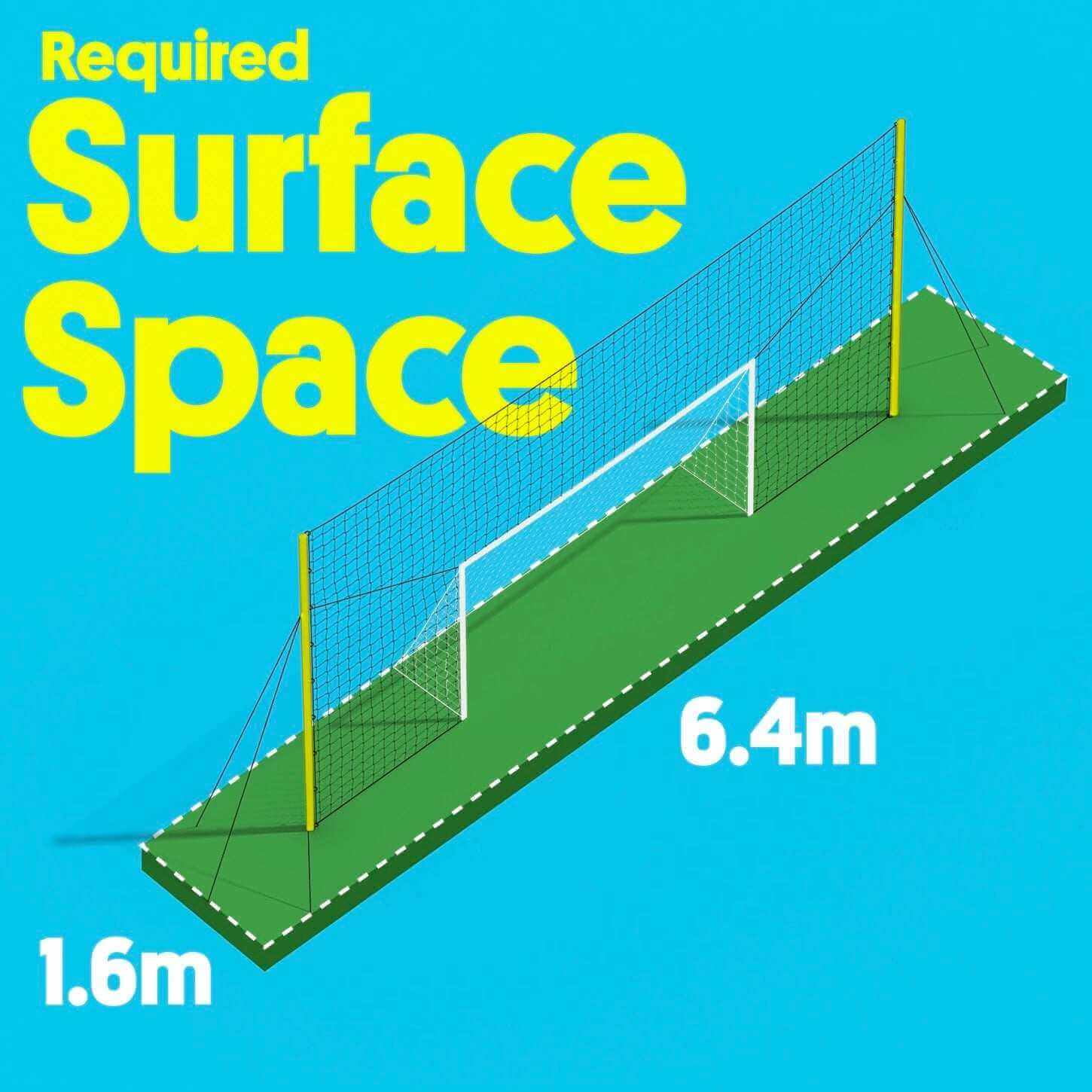 Open Goaaal 3-in-1 Soccer Goal Trainer, Rebounder & Backstop (Grey, 8 ft x 16 ft) nzlf8