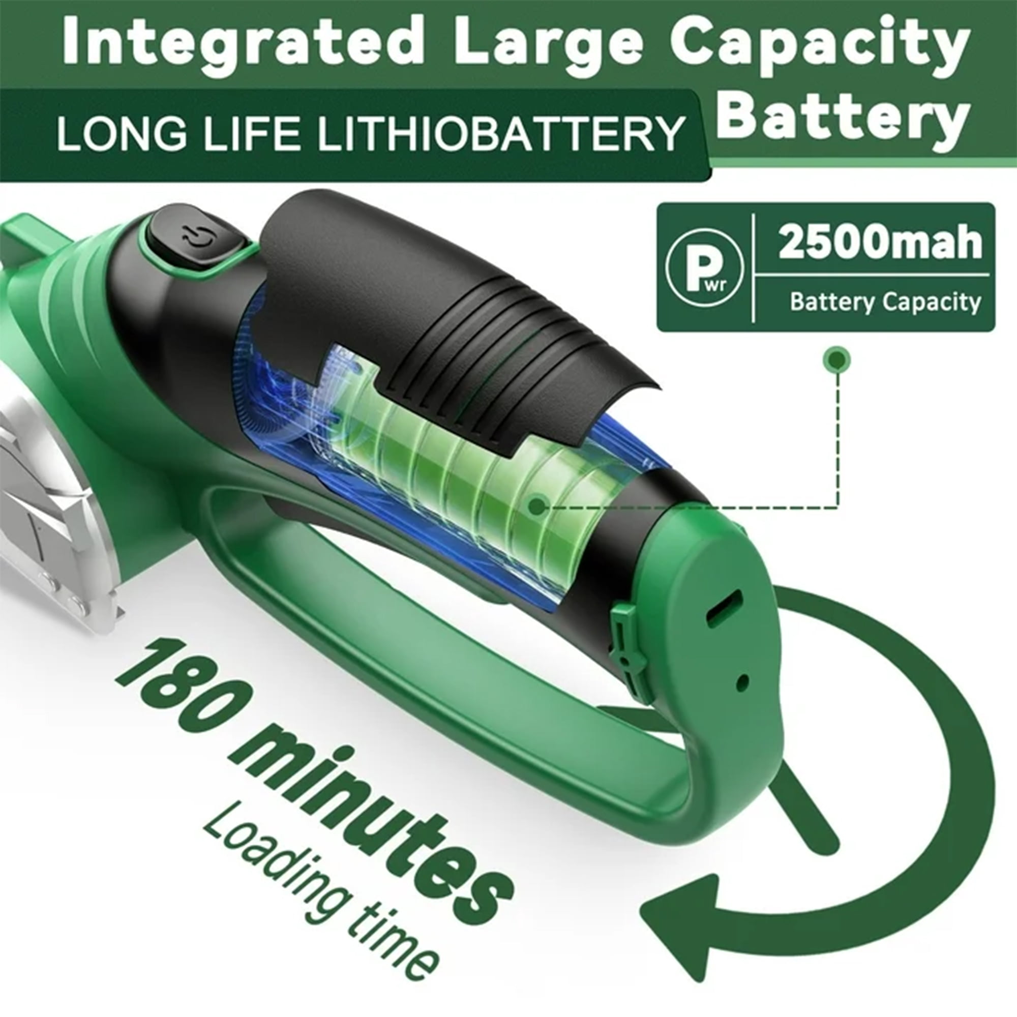 Jellas 4V Cordless Electric Scissors for Cardboard and Fabric (Green, 0.91 lb) krgsf