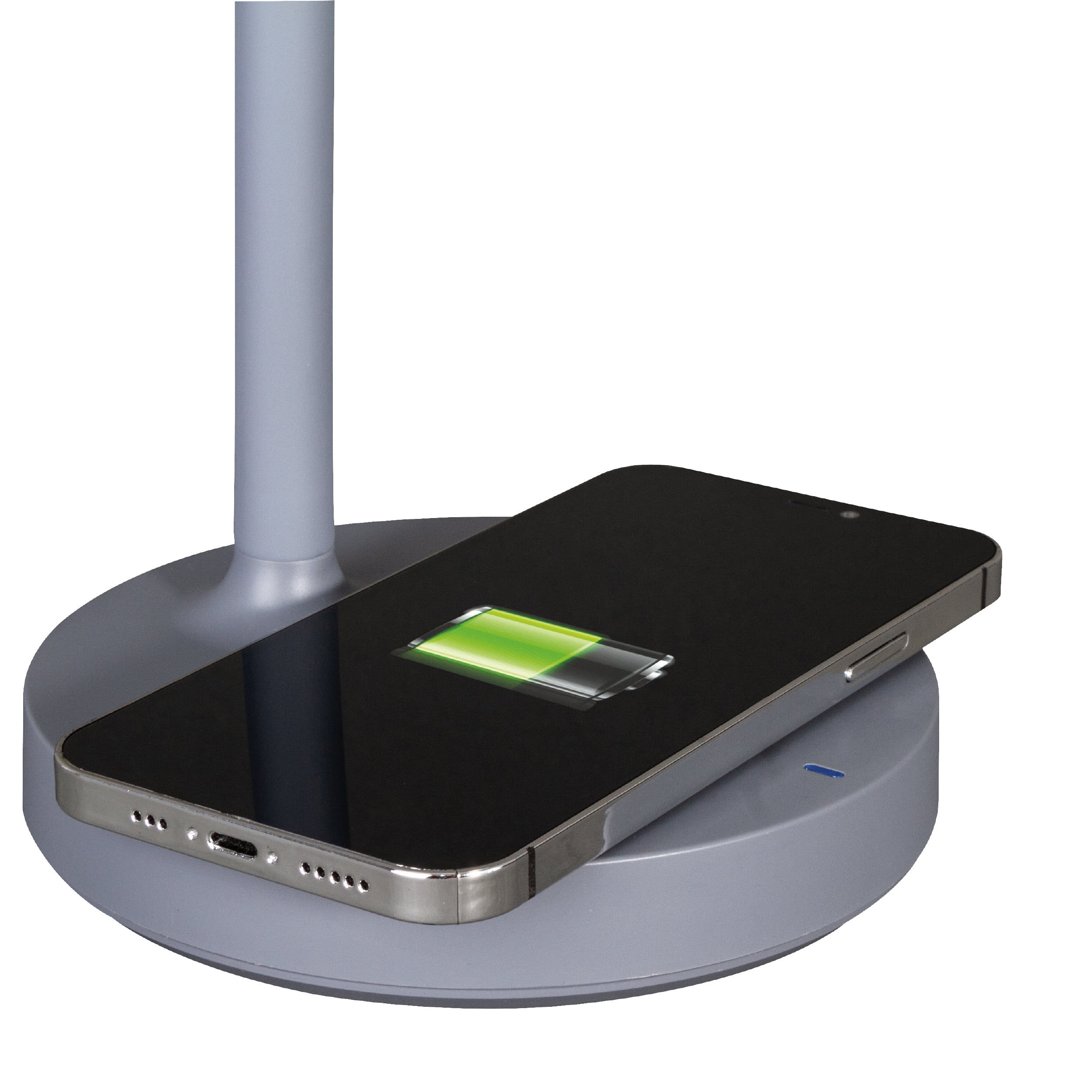 OttLite Twist LED Desk Lamp with Wireless Charging Pad (Adjustable Height, 3 Color Temperatures, 8.375 in to 16.875 in) tn7hj