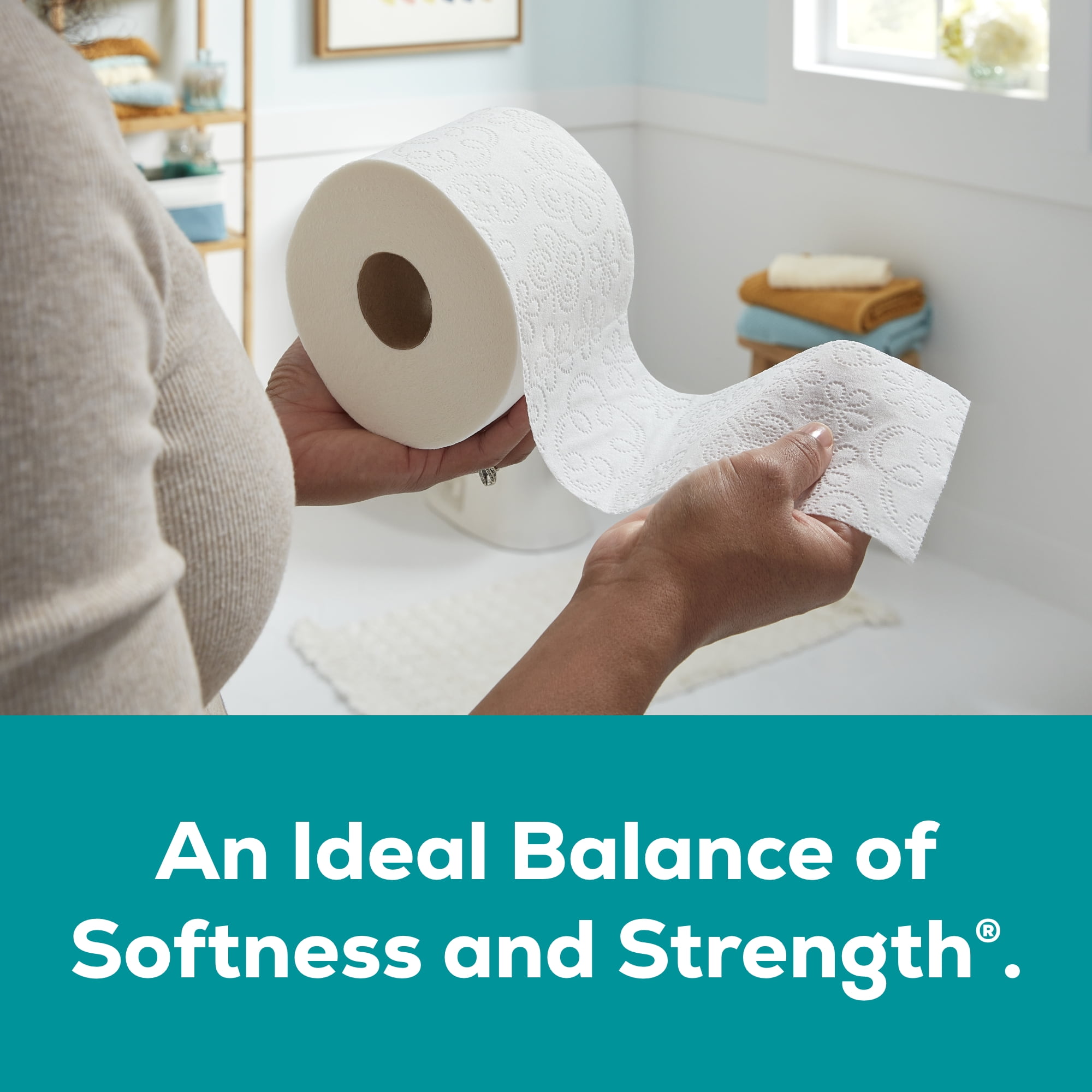 Angel Soft 2-Ply Toilet Paper (White, 9 Mega Rolls) cqt2v