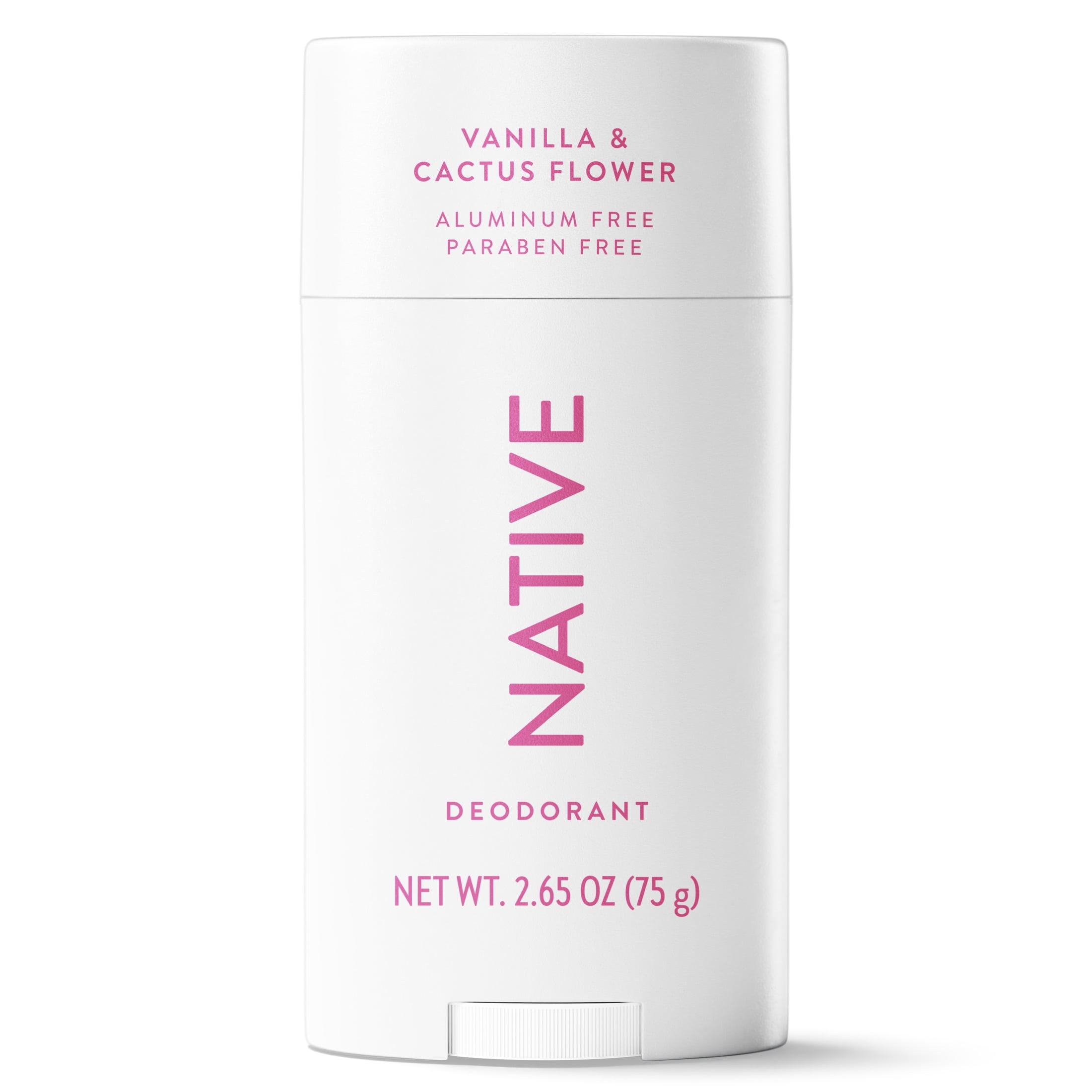 Native Aluminum Free Deodorant for Women, Long-Lasting Odor Protection (Vanilla & Cactus Flower, 2.65 oz) 81i8m