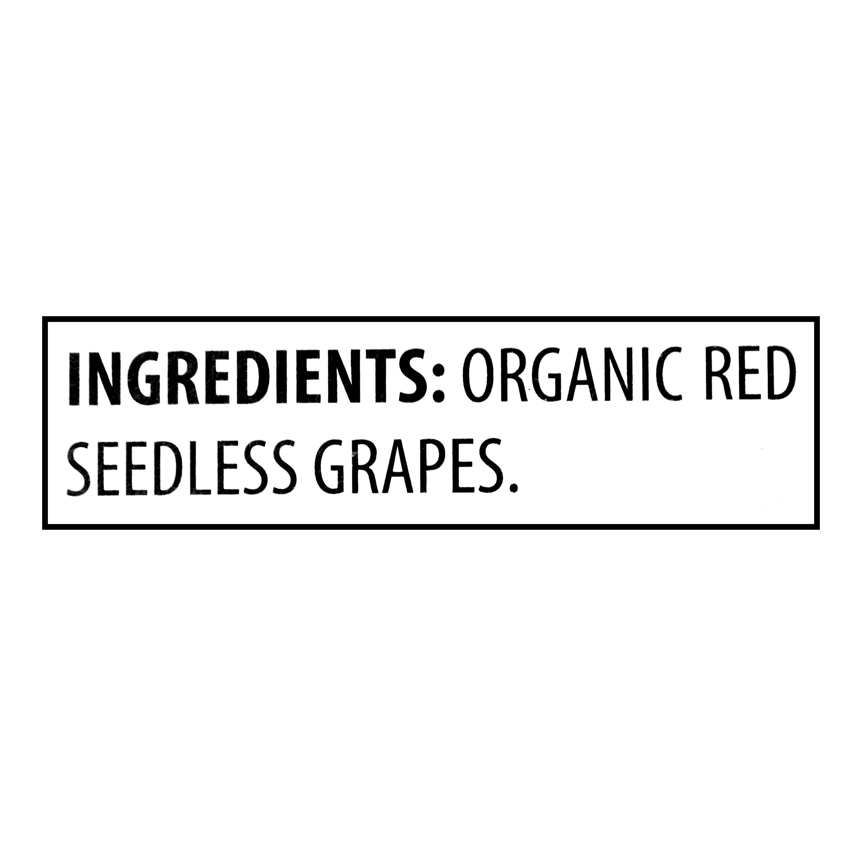 Marketside Organic Red Seedless Grapes (Red, 2 lb) 57f39