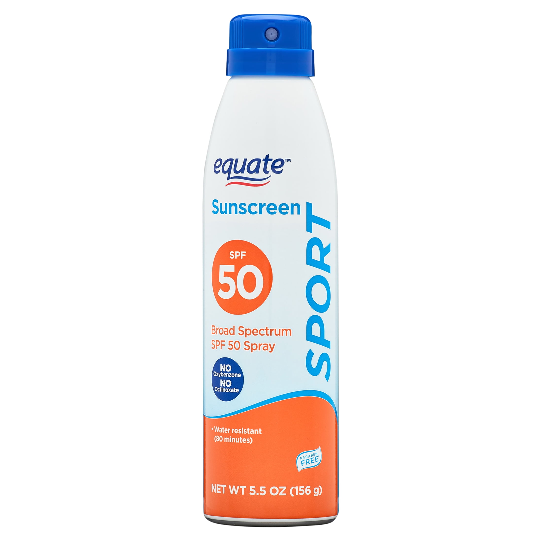 Equate Sport Broad Spectrum Sunscreen Spray, SPF 50 (5.5 oz) o46gg