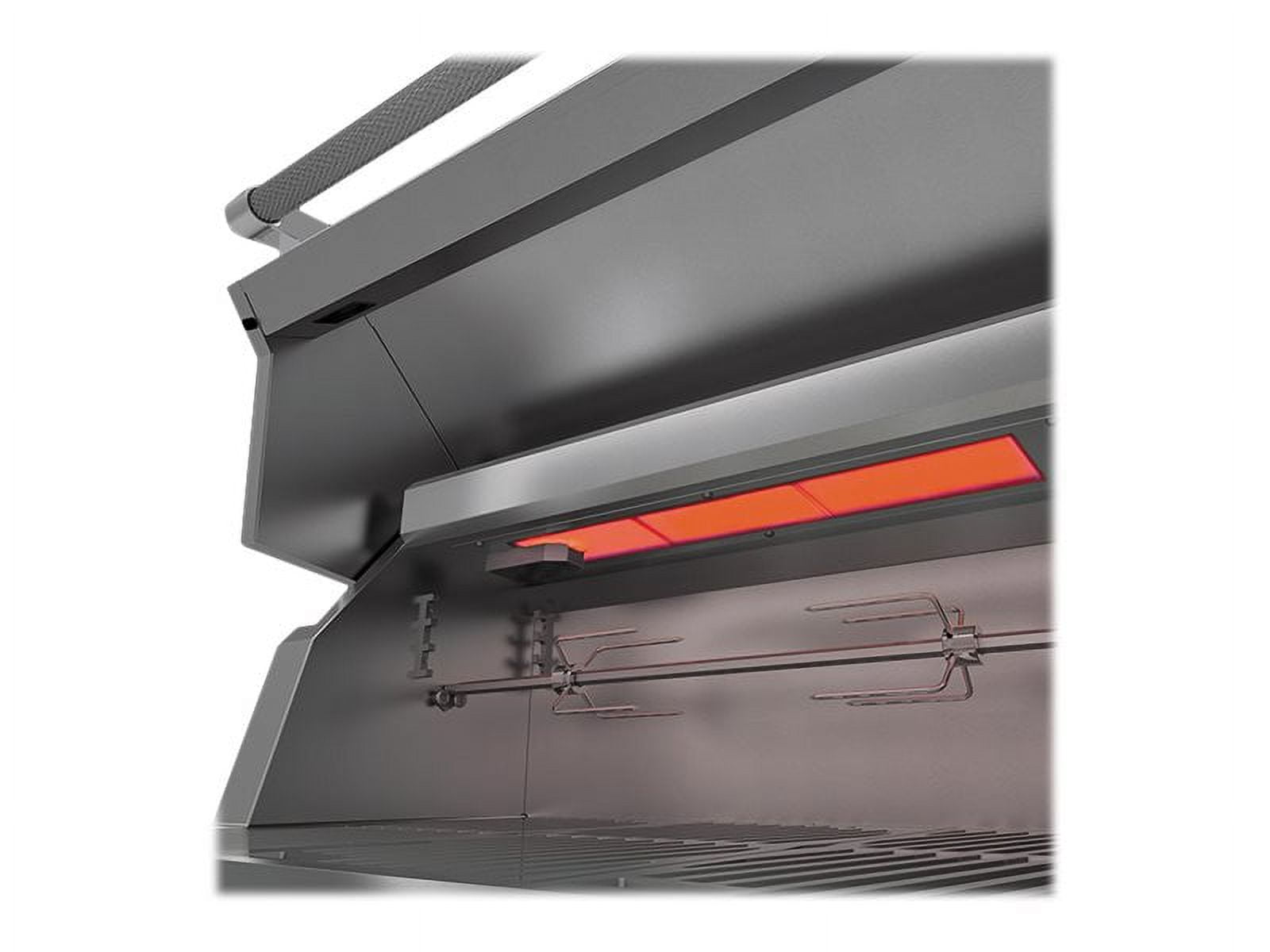 Hestan 36-inch Built-in Natural Gas Grill with Sear Burner and Rotisserie (Silver, 36 in) x189f