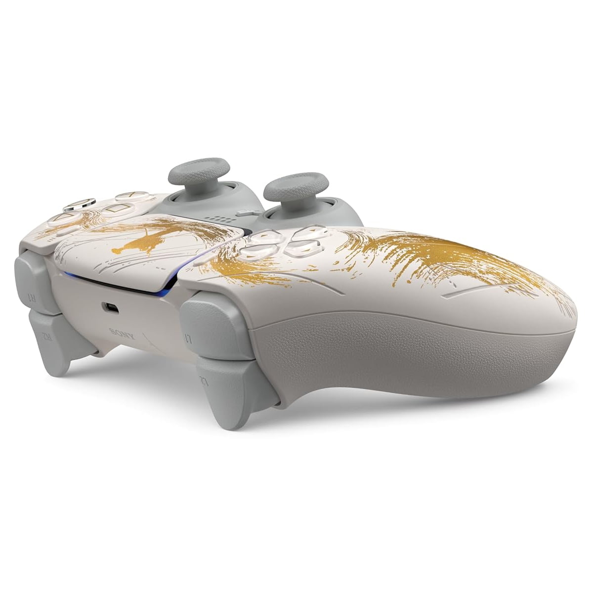 Sony PlayStation 5 Ghost of Yotei Disc Console Bundle with Extra Controller (Glacier White, 1 Pack) qyz0x