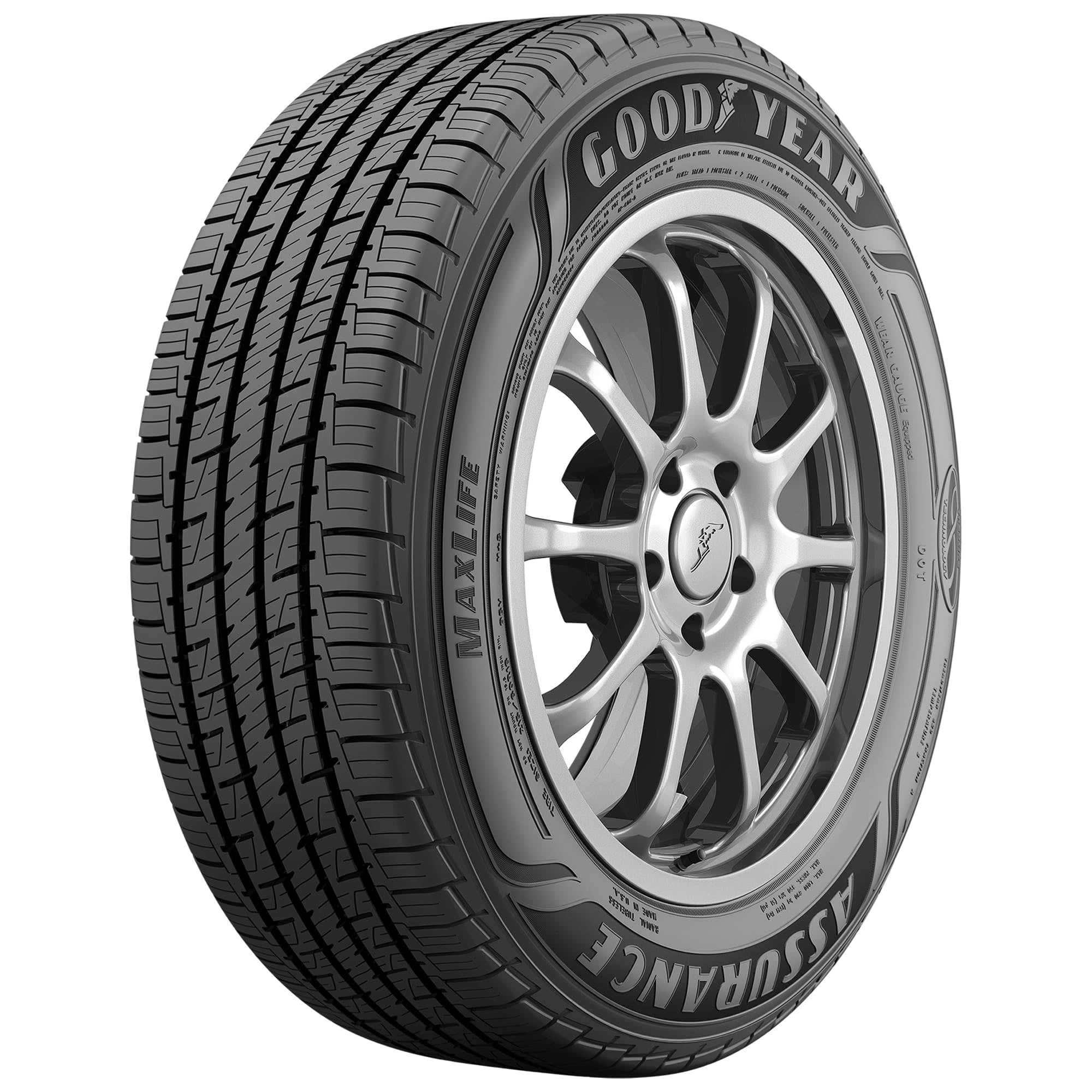 Goodyear Assurance MaxLife All Season Passenger Tire (Black Sidewall, 235/50R17) 6sg7q