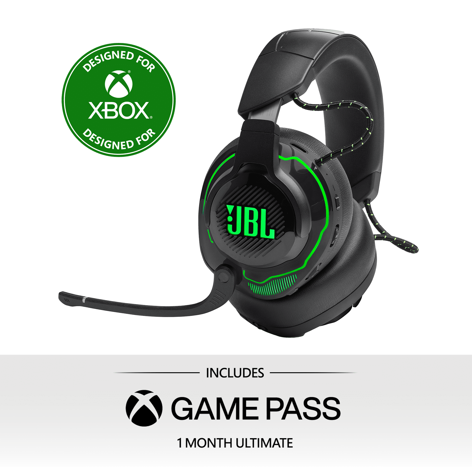 JBL Quantum 910X Wireless Gaming Headset for Xbox, Over-Ear with Active Noise Cancelling and Head Tracking (Black, One Size) 02huy