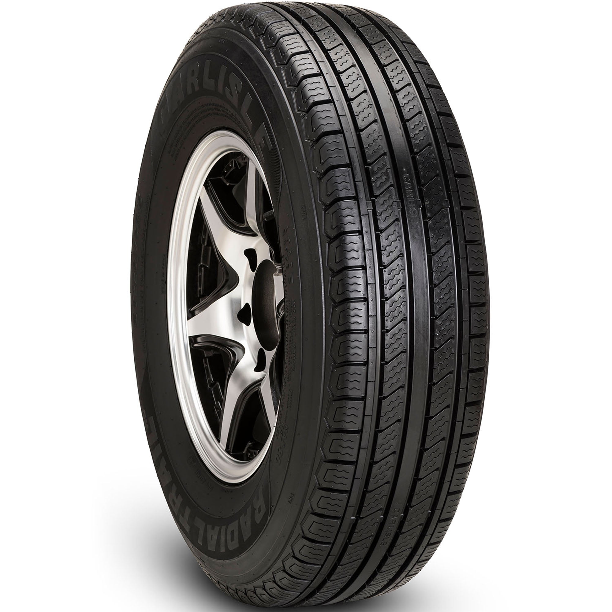 Carlstar Radial Trail HD All Season Trailer Tire (ST225/75R15, Load Range C) wgwkh