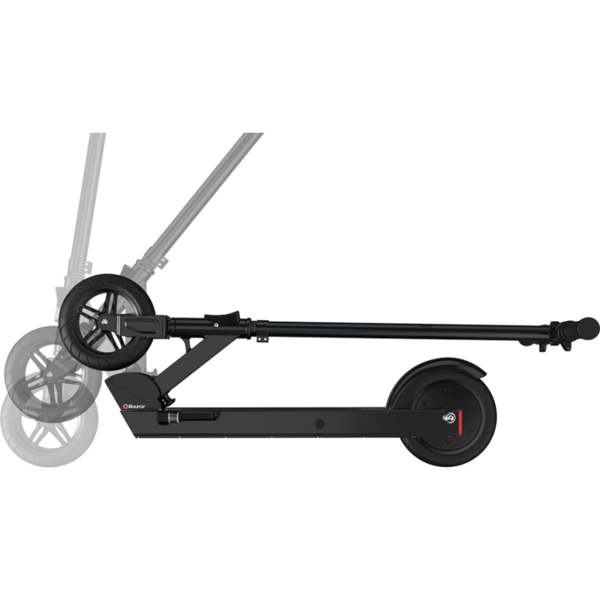 Razor Icon Shadow Electric Scooter, Foldable Commuter Scooter with 300W Motor (Black, 220 lb Capacity) pqexz