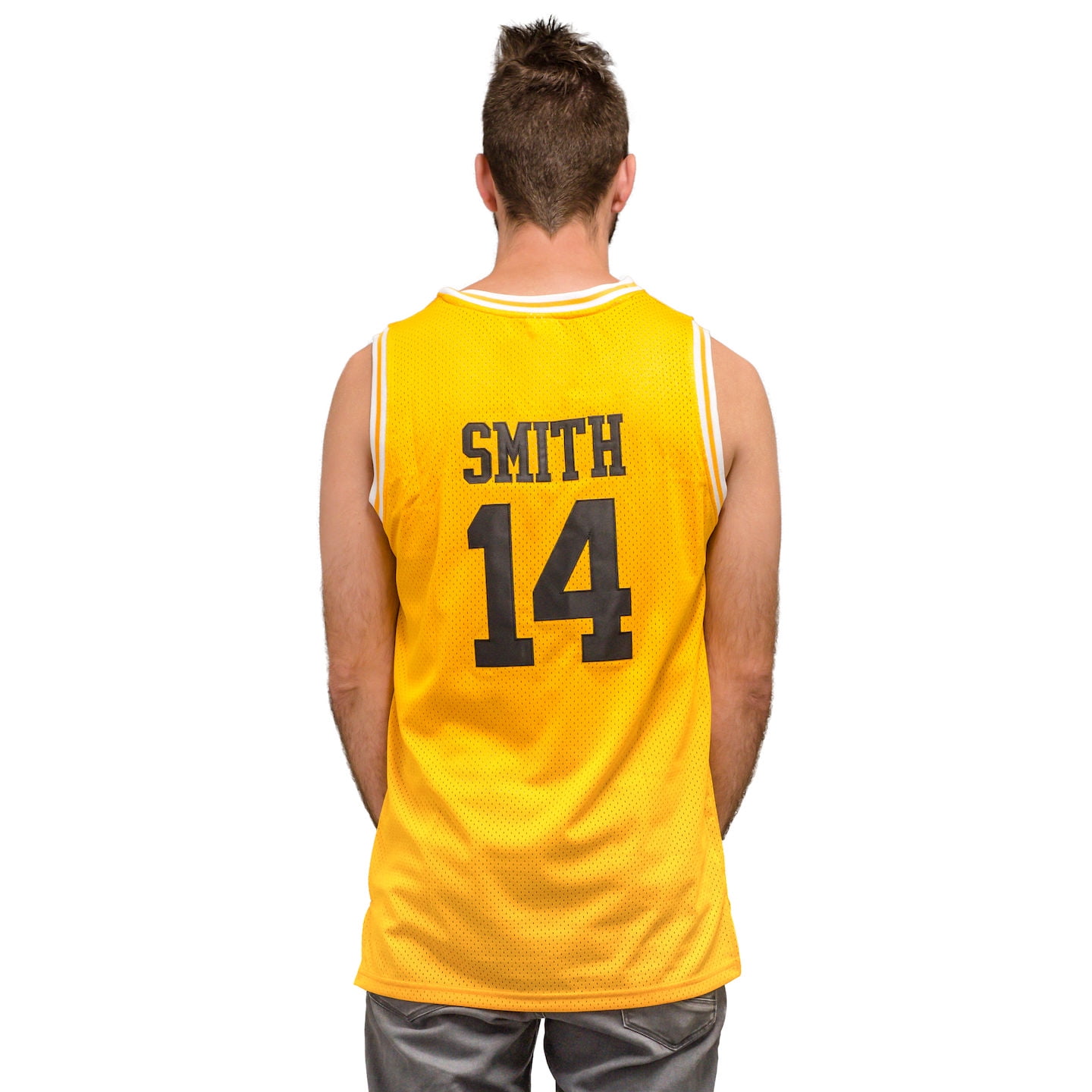 Costume Agent Fresh Prince of Bel Air Smith Basketball Jersey (Gold, Adult Standard) 8epsz