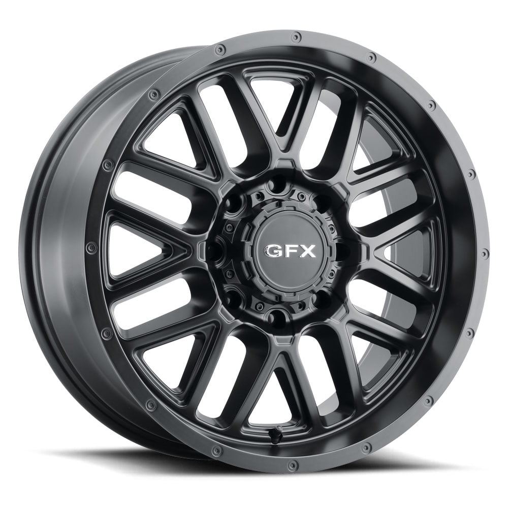 G-FX TM-5 Off-Road Wheel (Matte Black, 17x8.5 in) rtgkm