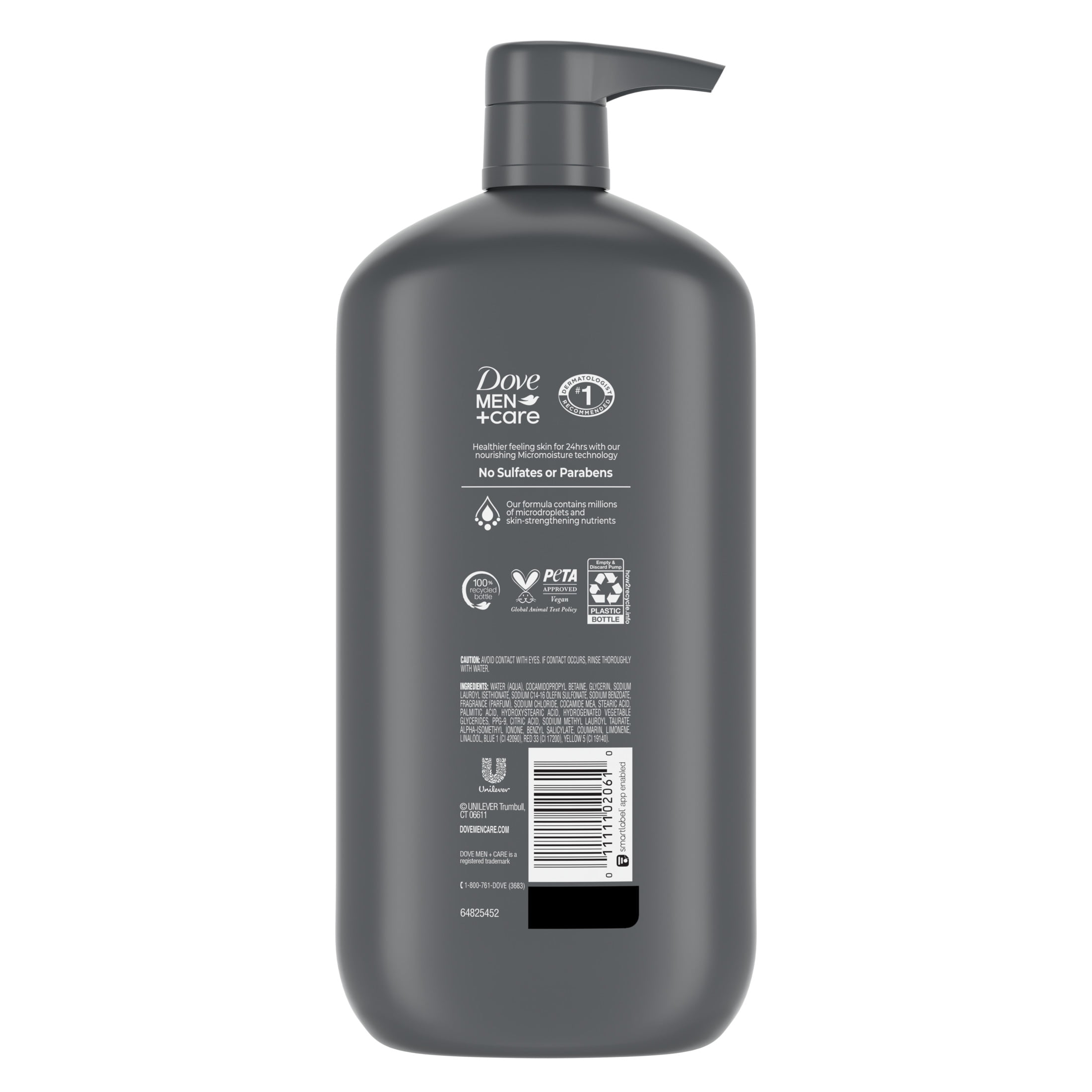 Dove Men+Care Clean Comfort Body and Face Wash for Men (Clean Comfort, 4 Pack of 30 oz) jcjo2