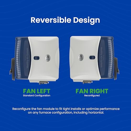 AprilAire 720A Whole-House Fan-Powered Evaporative Humidifier (Grey, 21 Gallons Per Day) rueoy