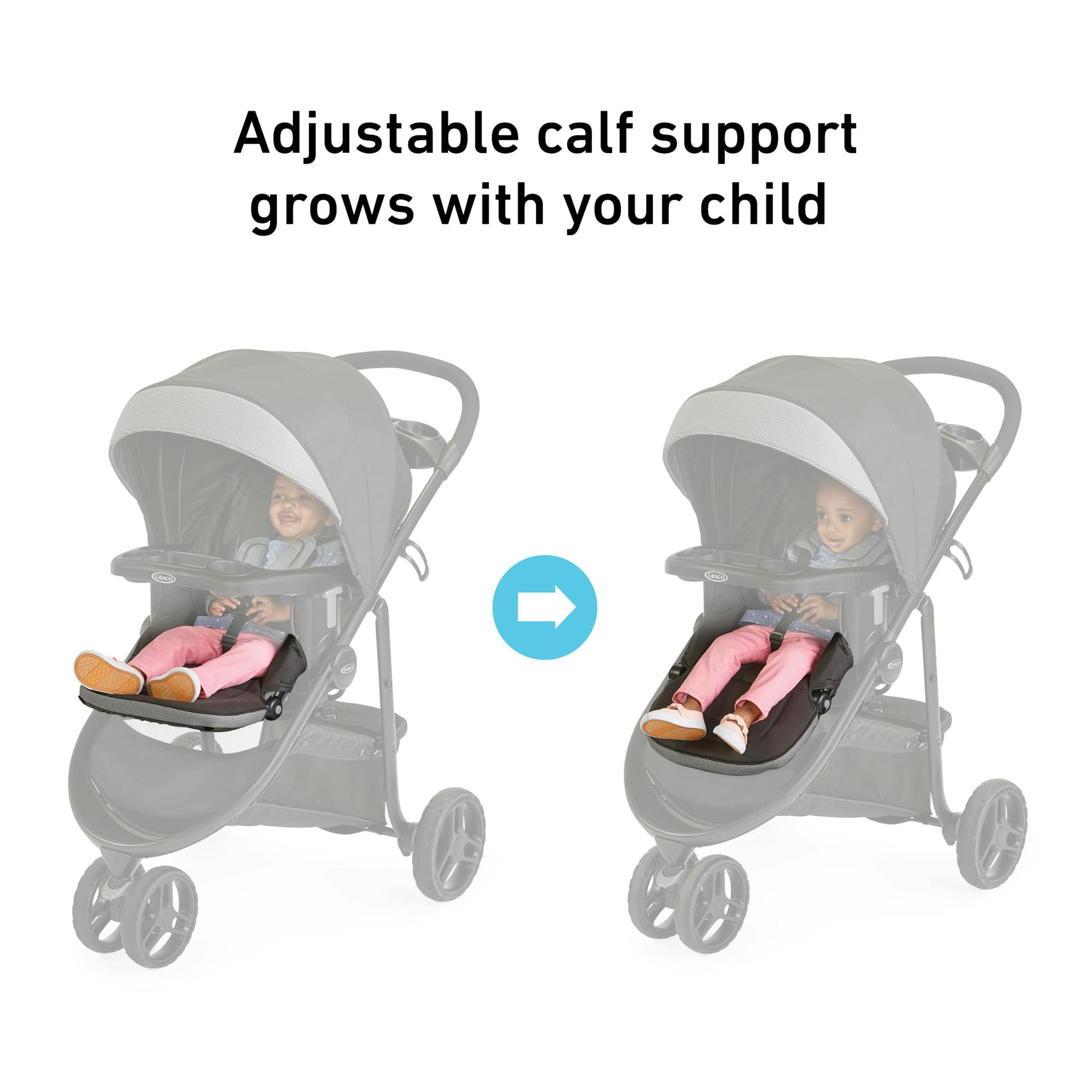 Graco Modes 3 Lite DLX Travel System with SnugRide Lite LX Infant Car Seat (Grey, 4-30 lb) d0p93
