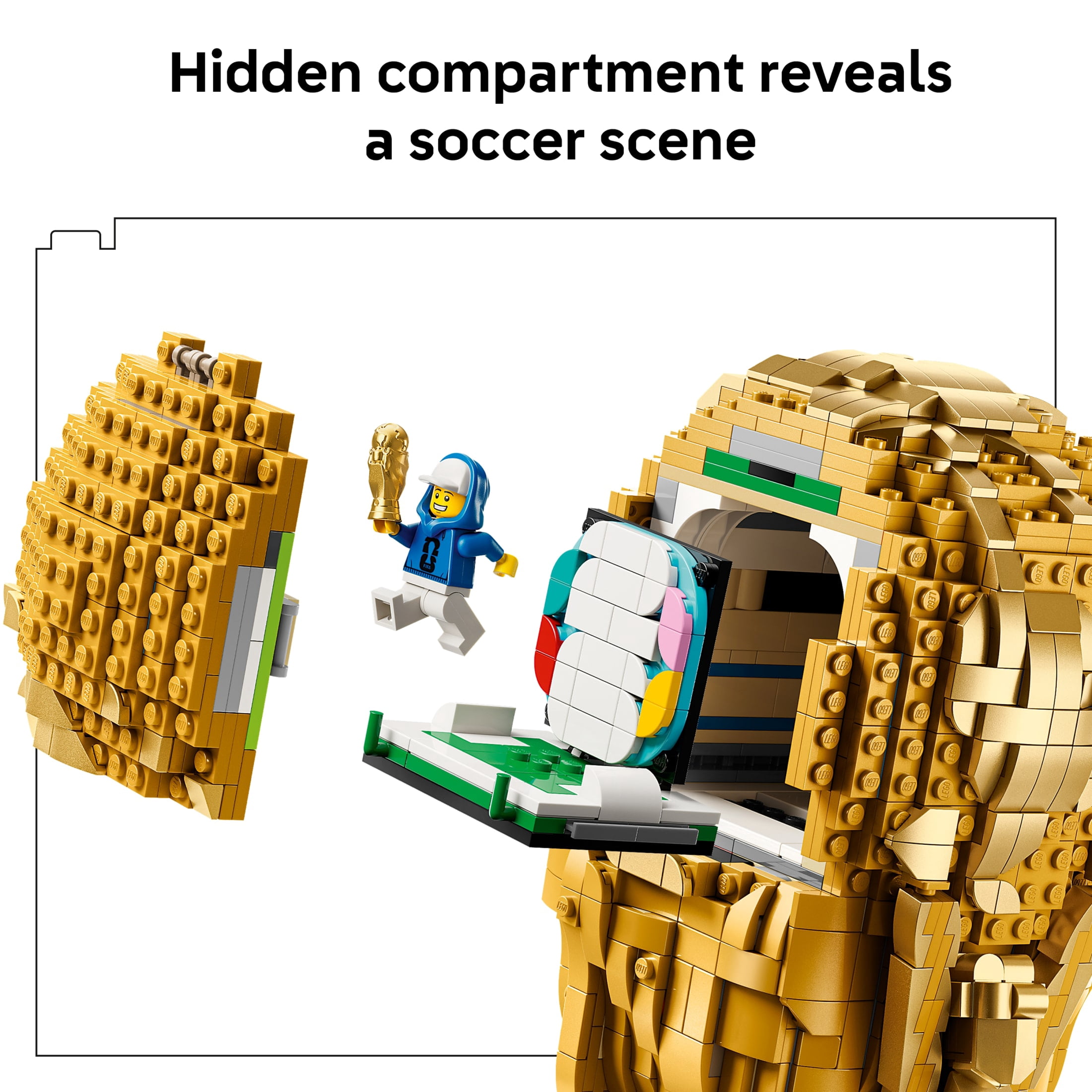 LEGO FIFA World Cup Official Trophy Building Set (Collectible Display Model, 2842 Pieces, 14.5 in) oo5ll
