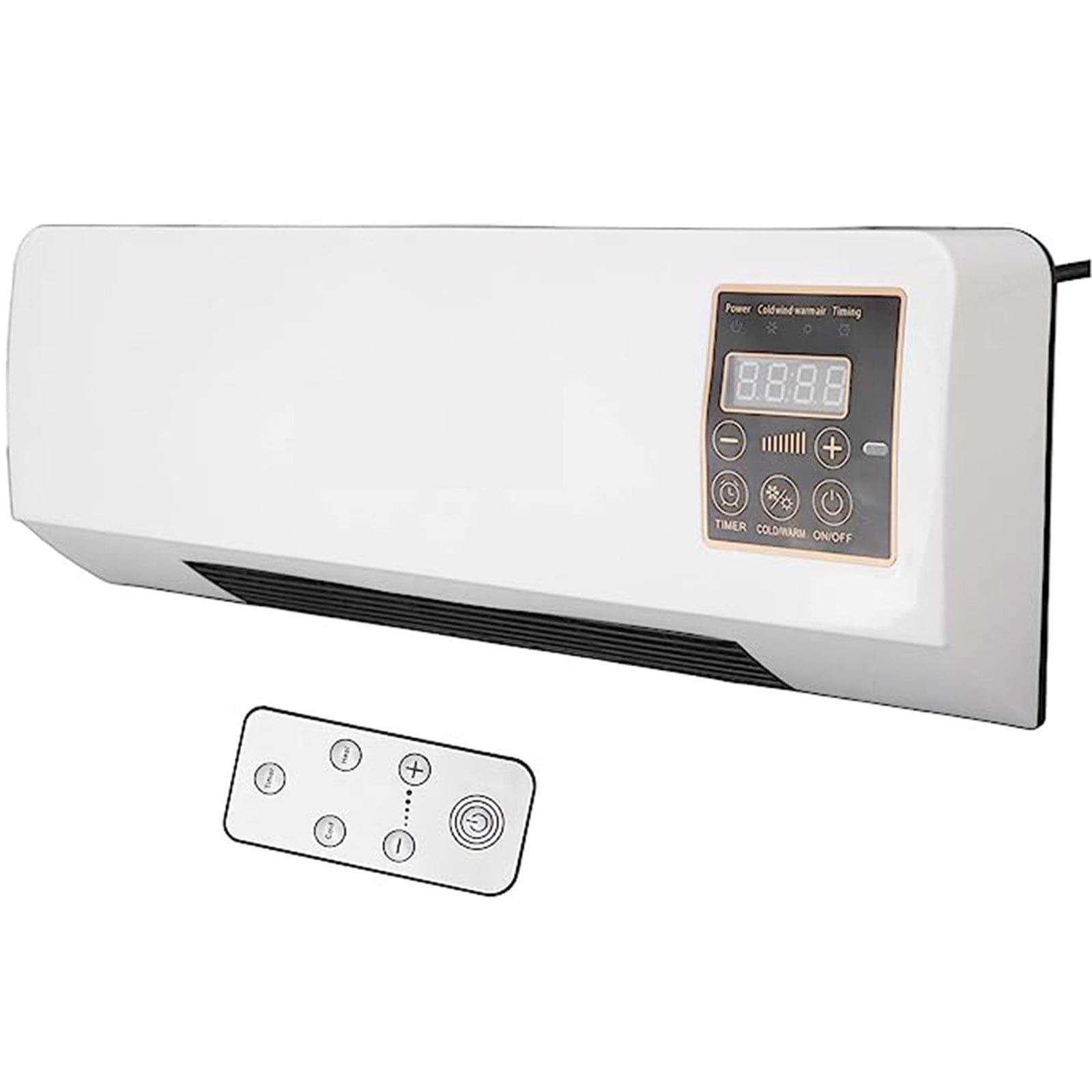 VBODN Wall Mounted Electric Heater and Cooling Fan (12000 BTU, 450 Sqft) rni5t