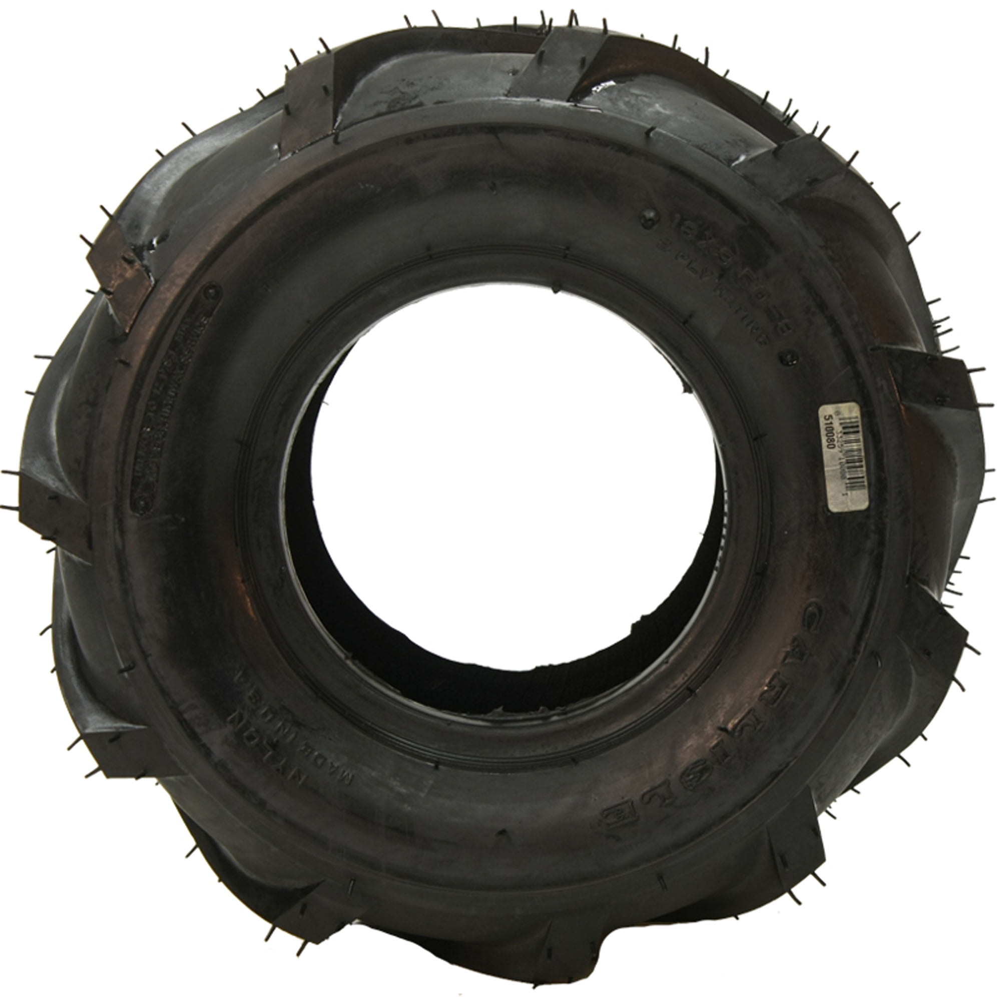 Carlstar Super Lug Lawn and Garden Tire (Black, 13x5.00-6) is3c5