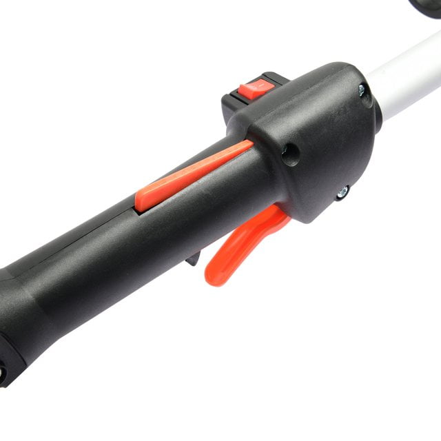Senix 26.5cc 4-Cycle Gas String Trimmer, 17.7 in Cutting Width, Curved Shaft Weed Eater (11.3 lb) xmgv6
