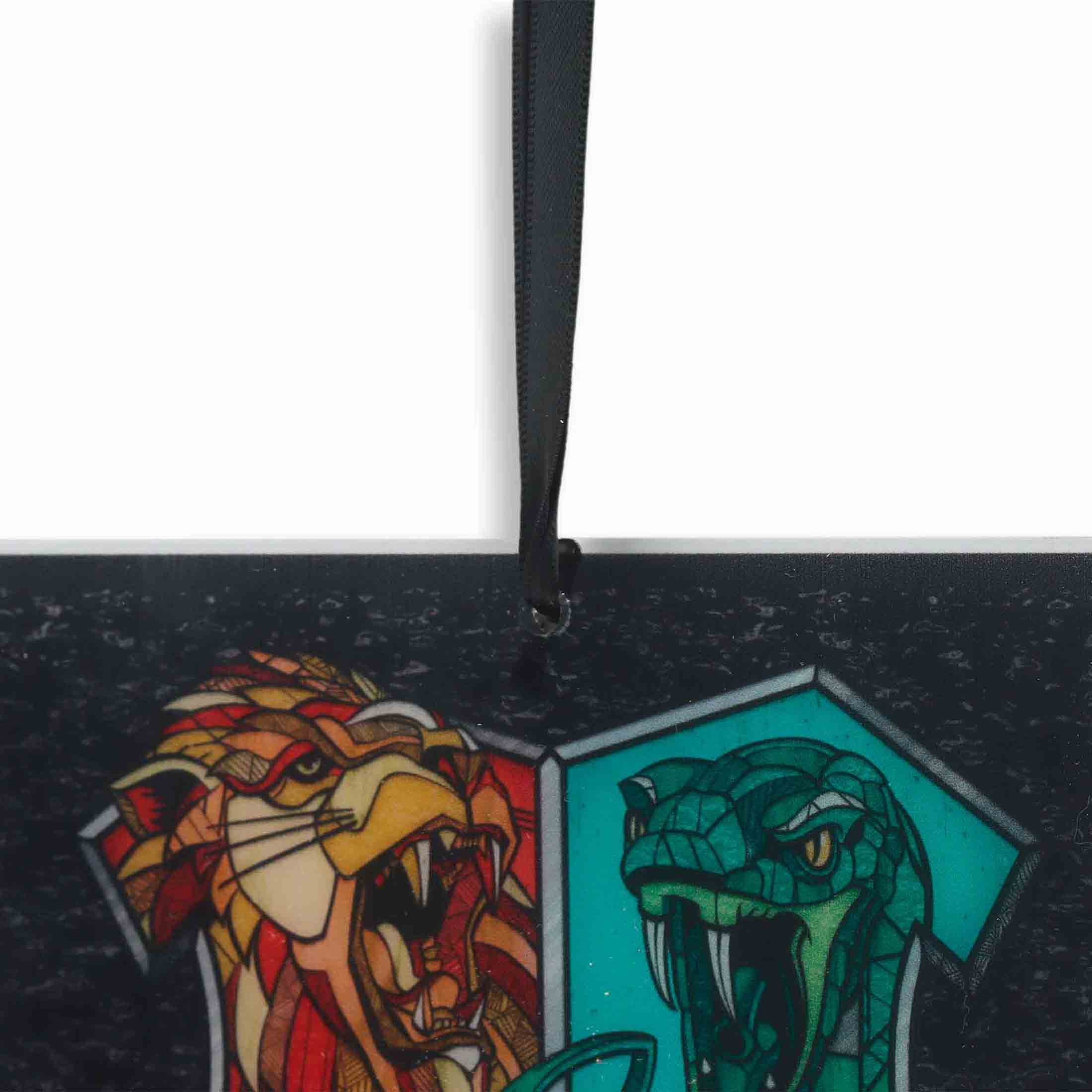 Harry Potter Hogwarts Crest Die Cut Acrylic Wall Decor (Blue, 6 in) 9f0b0