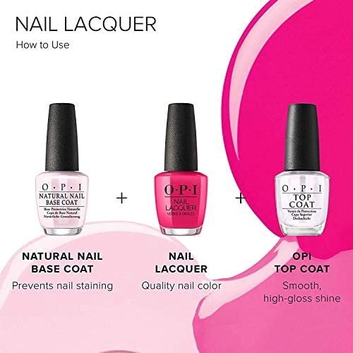 OPI Nail Lacquer Long-Lasting Professional Polish (7th & Flower, 0.5 fl oz) zn3xy