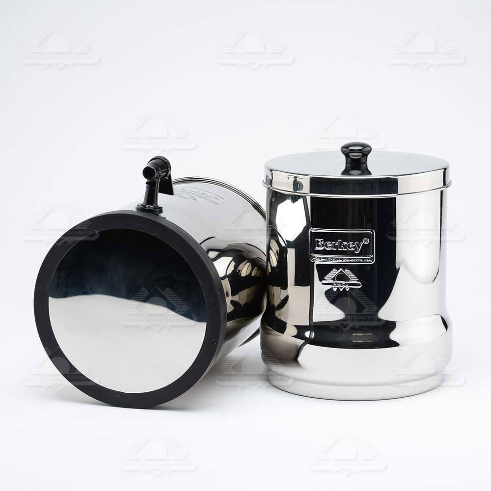 Berkey Big Water Filter System Stainless Steel Gravity-Fed Purifier (2.25 gal) vyqau - Image 4