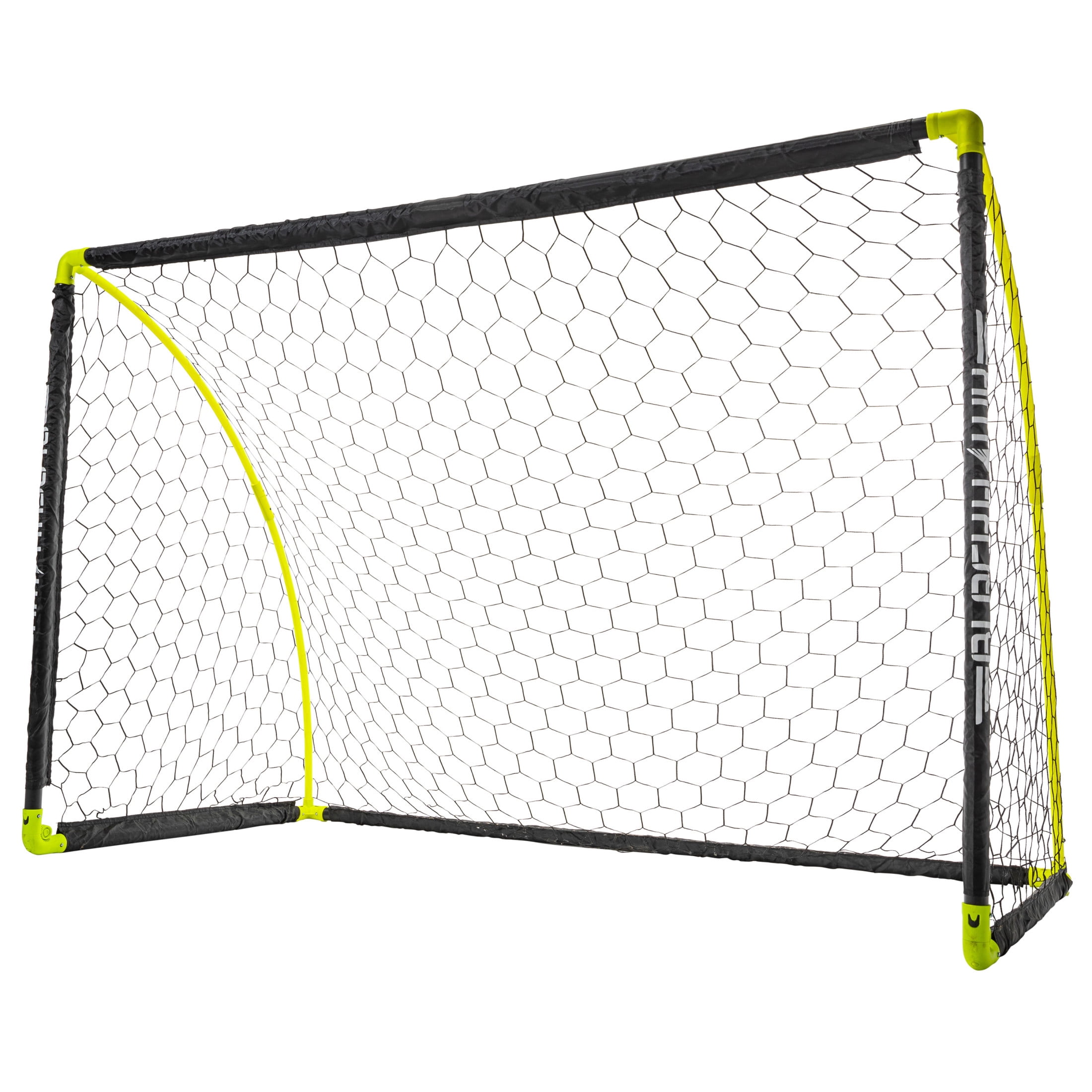 Franklin Sports Blackhawk Insta-Set Soccer Goal, Portable Folding Indoor and Outdoor Soccer Net (Yellow, 6 ft x 4 ft) f4k3y
