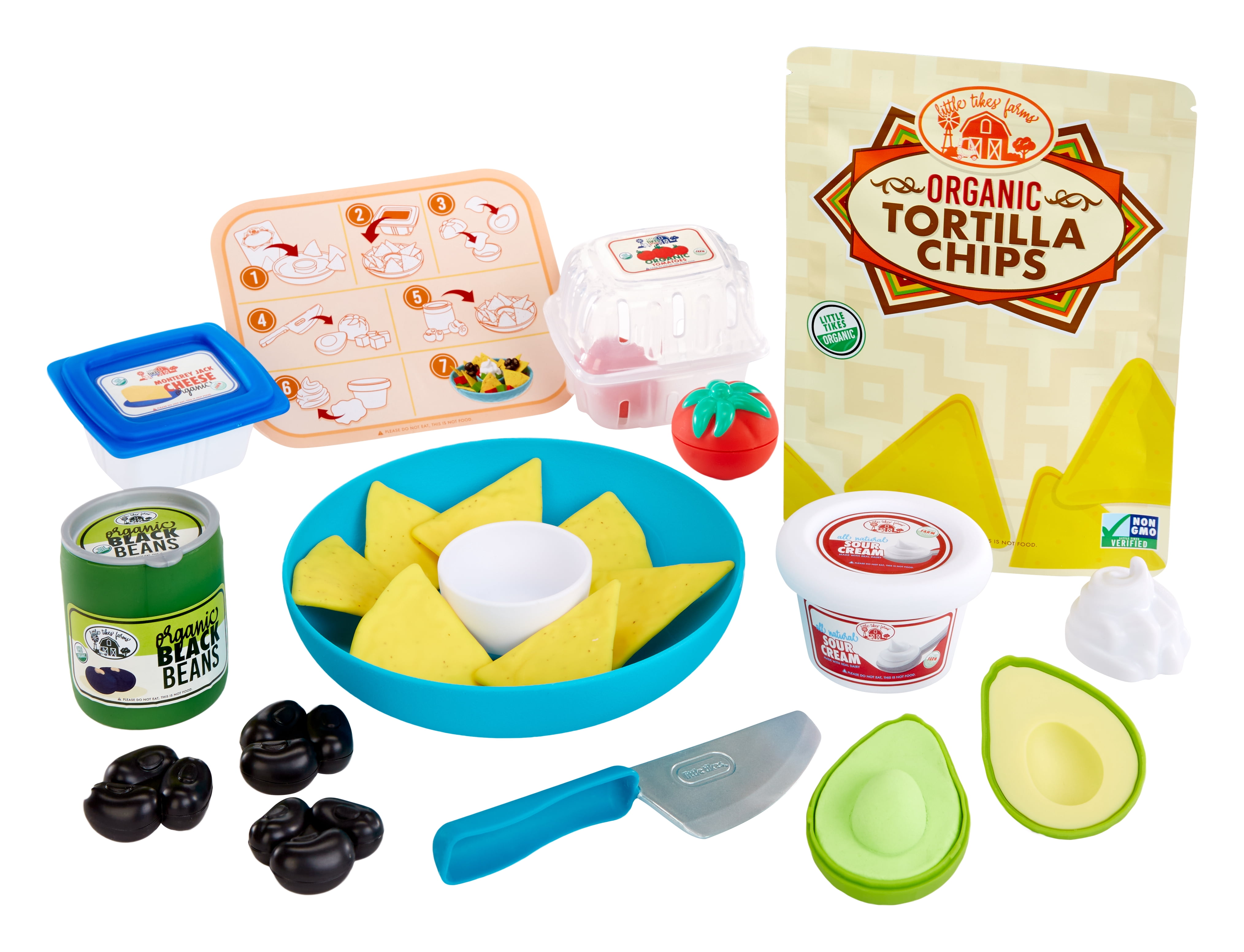 Little Tikes Creative Chefs Nacho Kit with Make-It Mix Play Sand (22 Accessories) so655