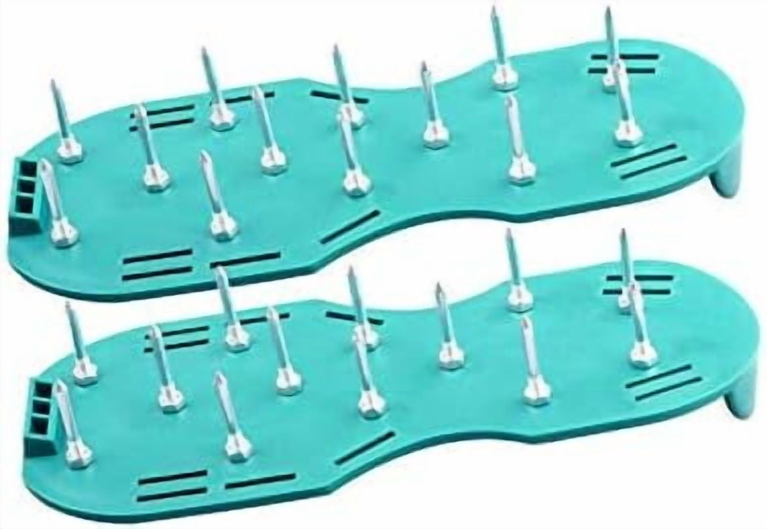 BDWIEVN Lawn Aerator Shoes with Spikes for Soil Oxygenation and Epoxy Floor Leveling (12 in x 5.6 in) a2316