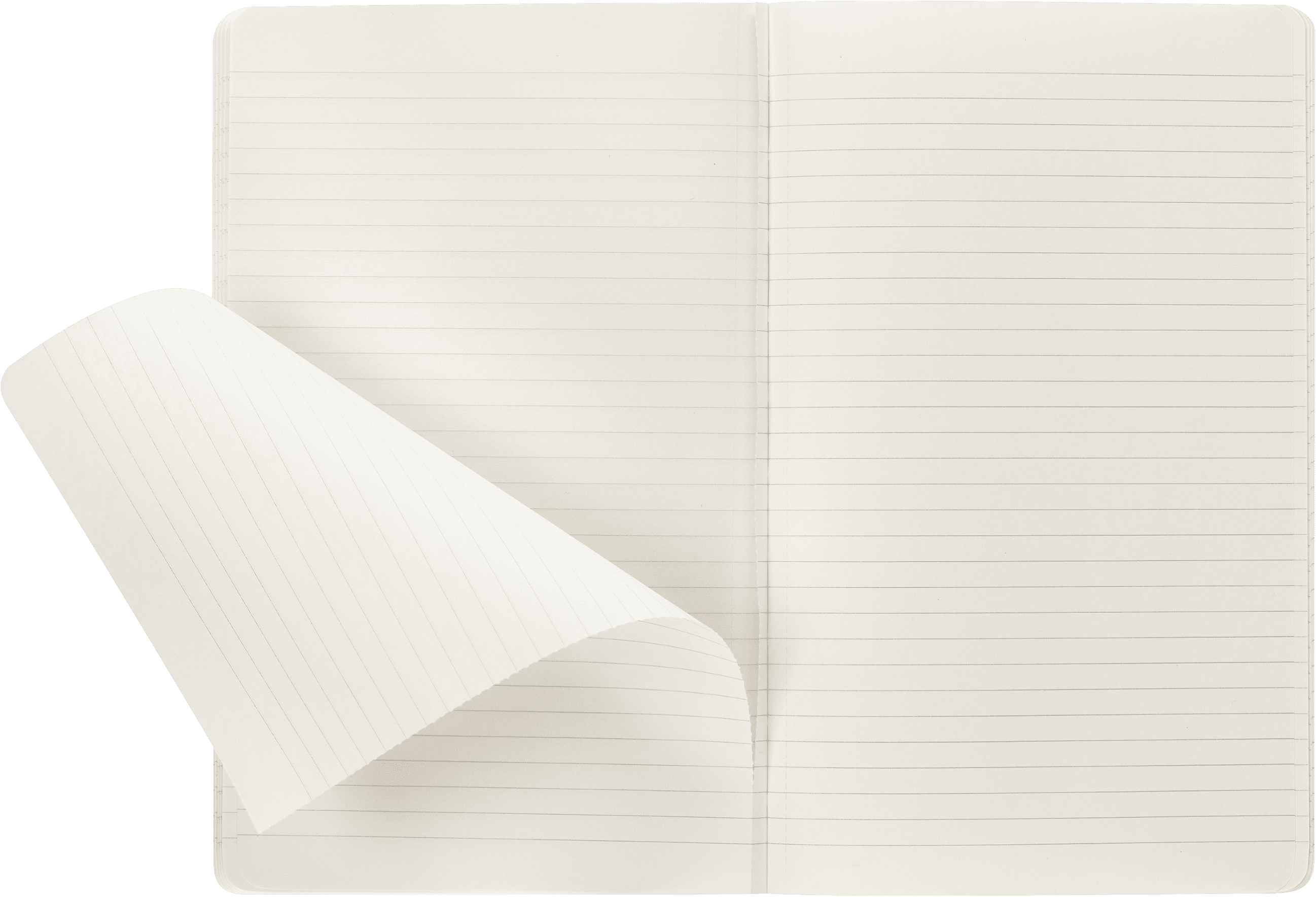 Moleskine Cahier Journal Set, Ruled Notebooks with Flexible Cardboard Cover (Kraft Brown, 5 in x 8.25 in, 3 Pack) d171w