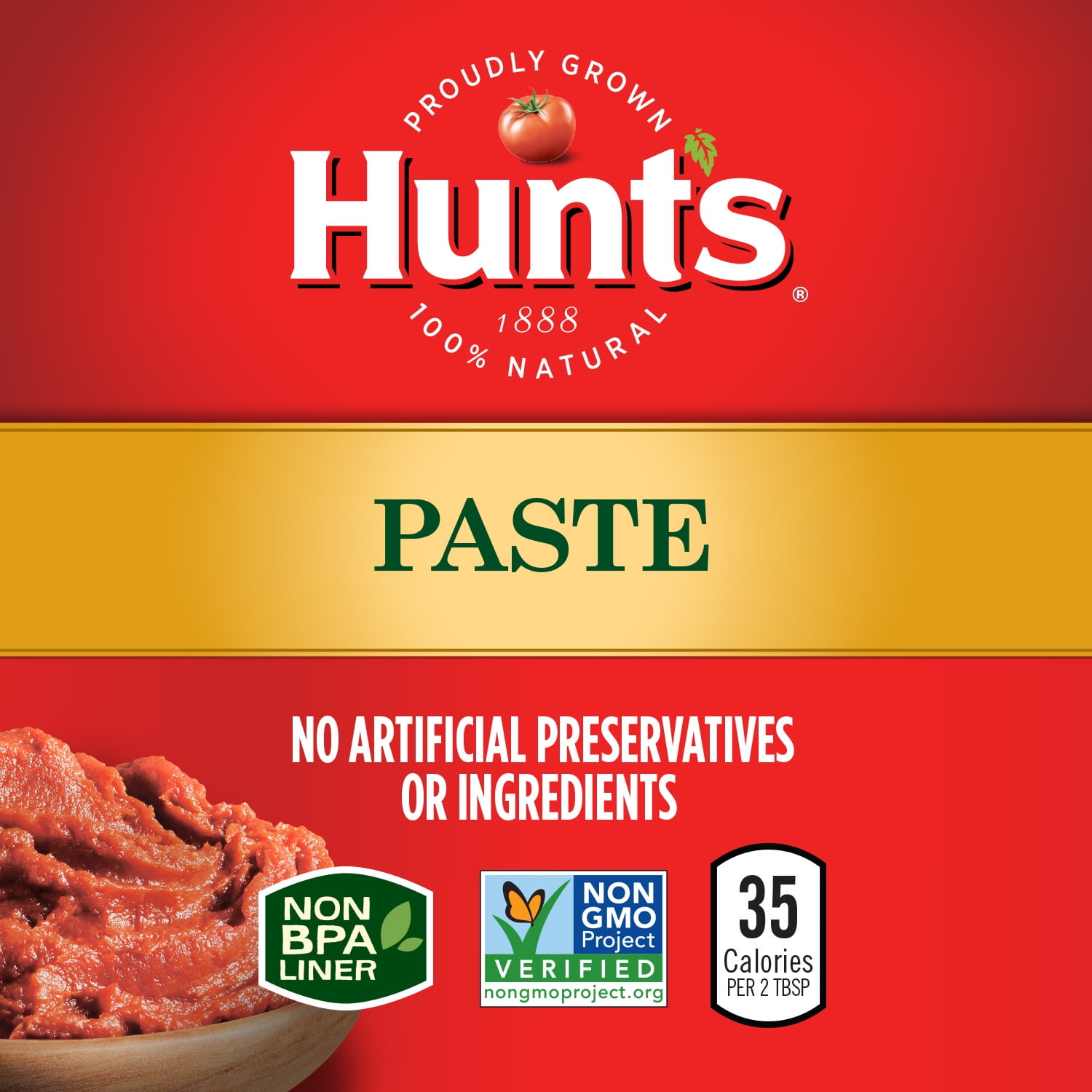 Hunt's Tomato Paste, Rich & Thick Culinary Base for Soups and Chili (12 oz) x0wyc