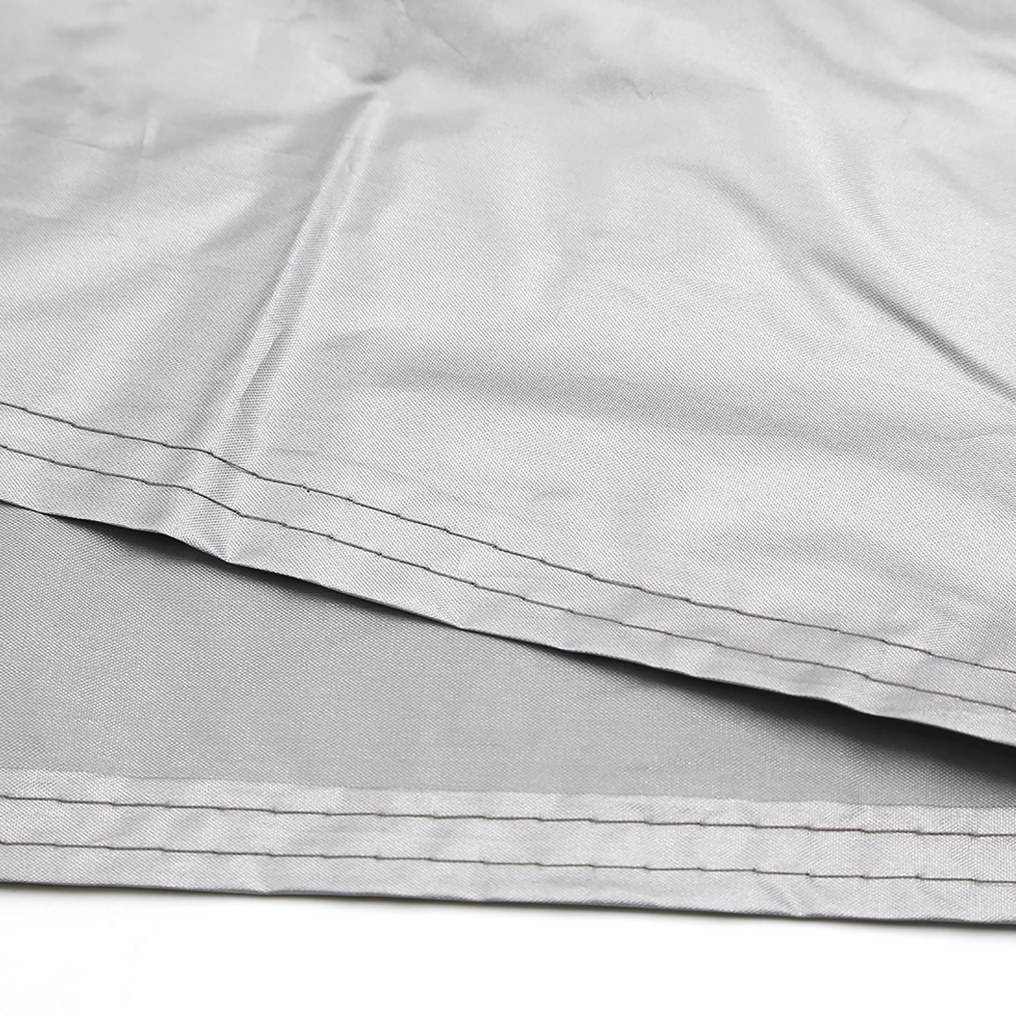 Unique Bargains Motorcycle Cover Outdoor Weatherproof UV Protection (Silver and Black, Large) 0zpxa