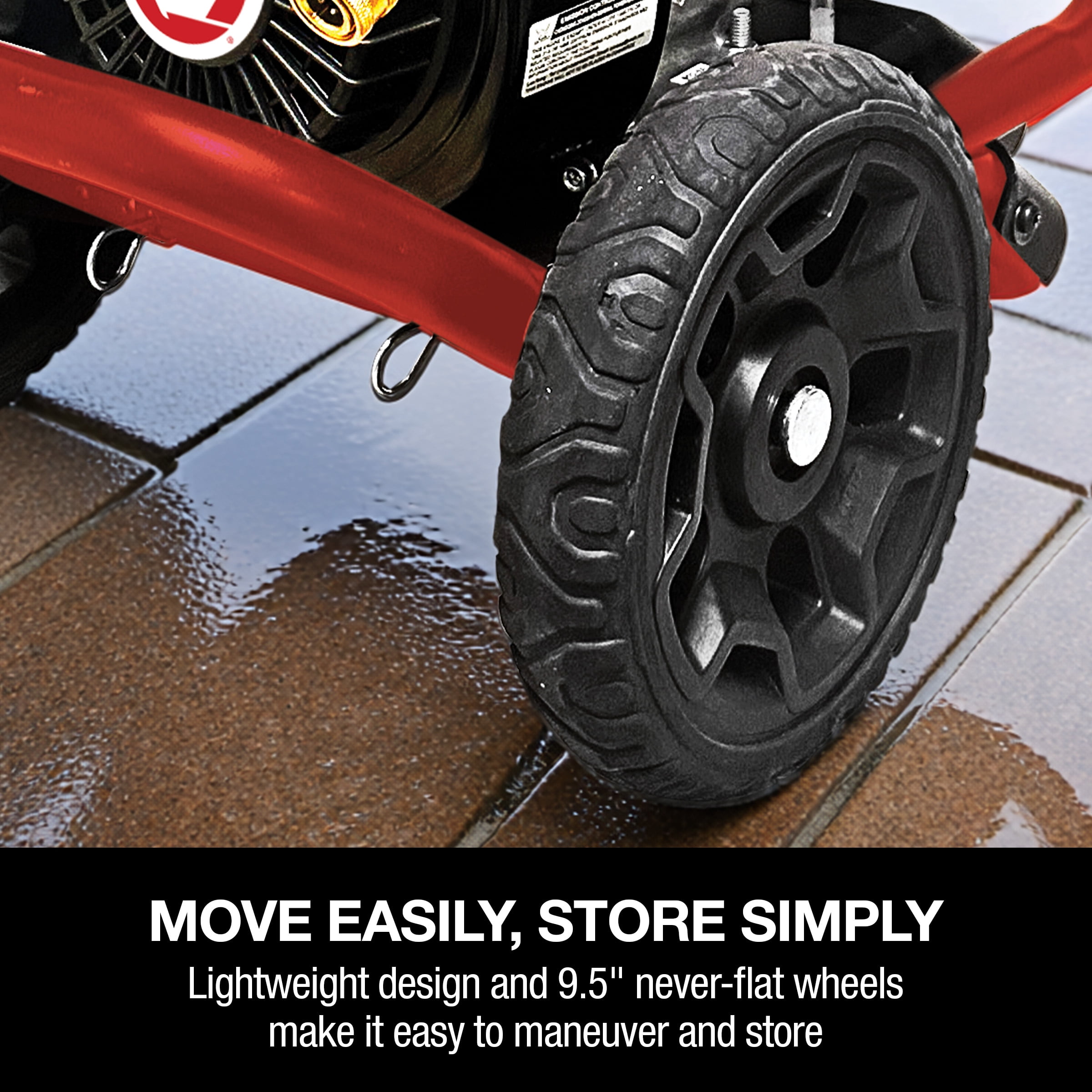 Troy-Bilt 3300 PSI 2.4 GPM Gas Pressure Washer with Axial Cam Pump and 4 Nozzles (1 EA) eieu3