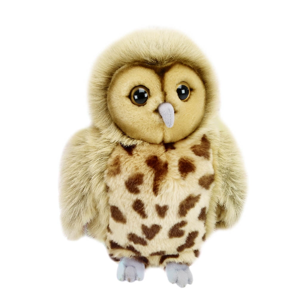 The Puppet Company Full-Bodied Owl Hand Puppet (Realistic Plush Toy, 13 in x 7 in x 5 in) xf0vi