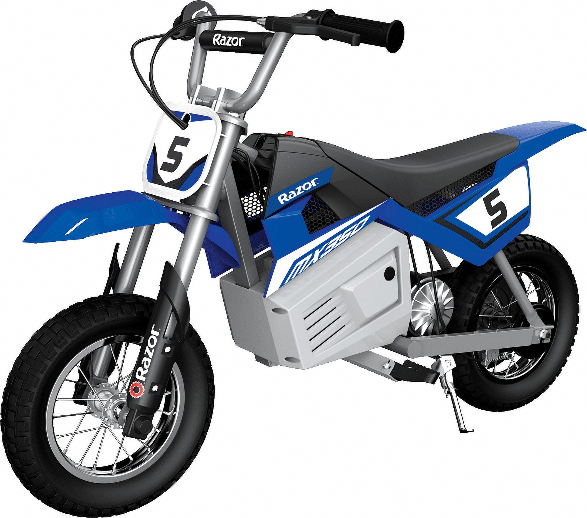 Razor Dirt Rocket MX350 Electric Dirt Bike (Blue, 43.7 in x 28 in x 21.7 in) njajz