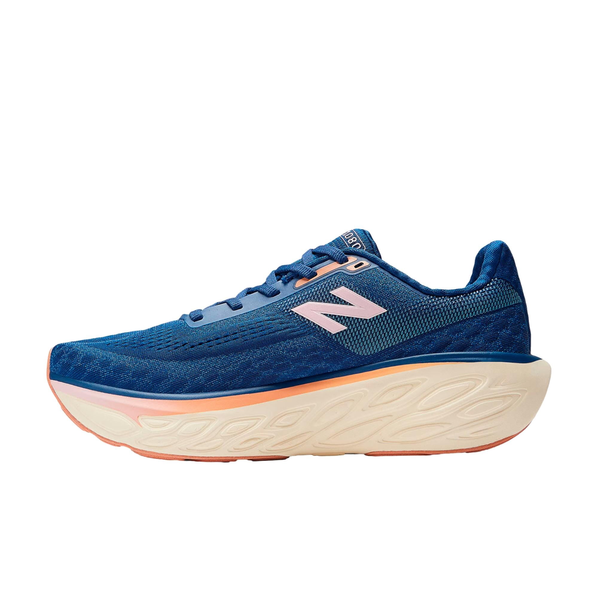 New Balance Fresh Foam x 1080 V14 Women's Running Shoes Cushioning Performance (Blue/Beige, 6.5) 5v6zt