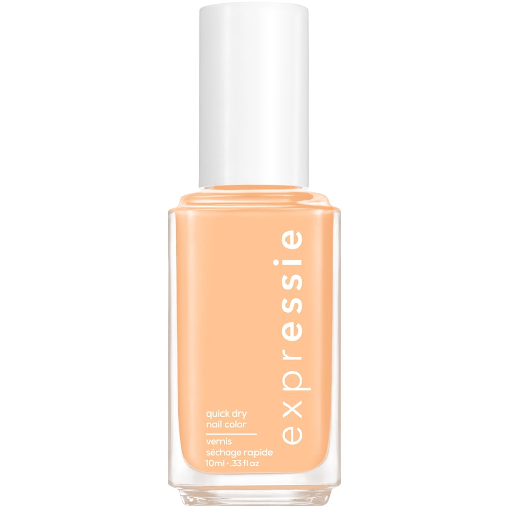 essie Expressie Quick Dry Vegan Nail Polish, Apricot Yellow (0.33 fl oz) apht8
