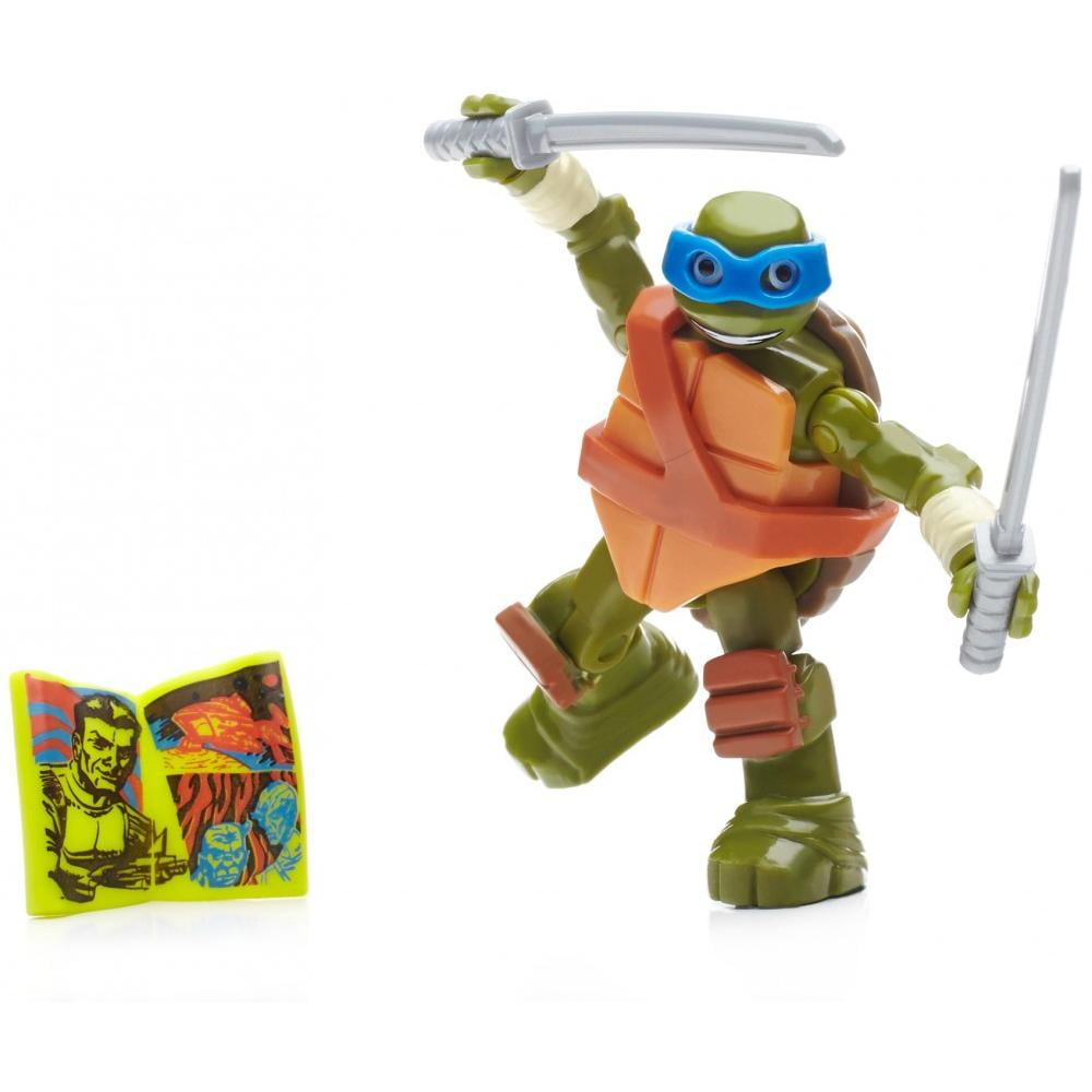Mega Construx Teenage Mutant Ninja Turtles Micro Action Figure Set (1 Pack) 8js3d