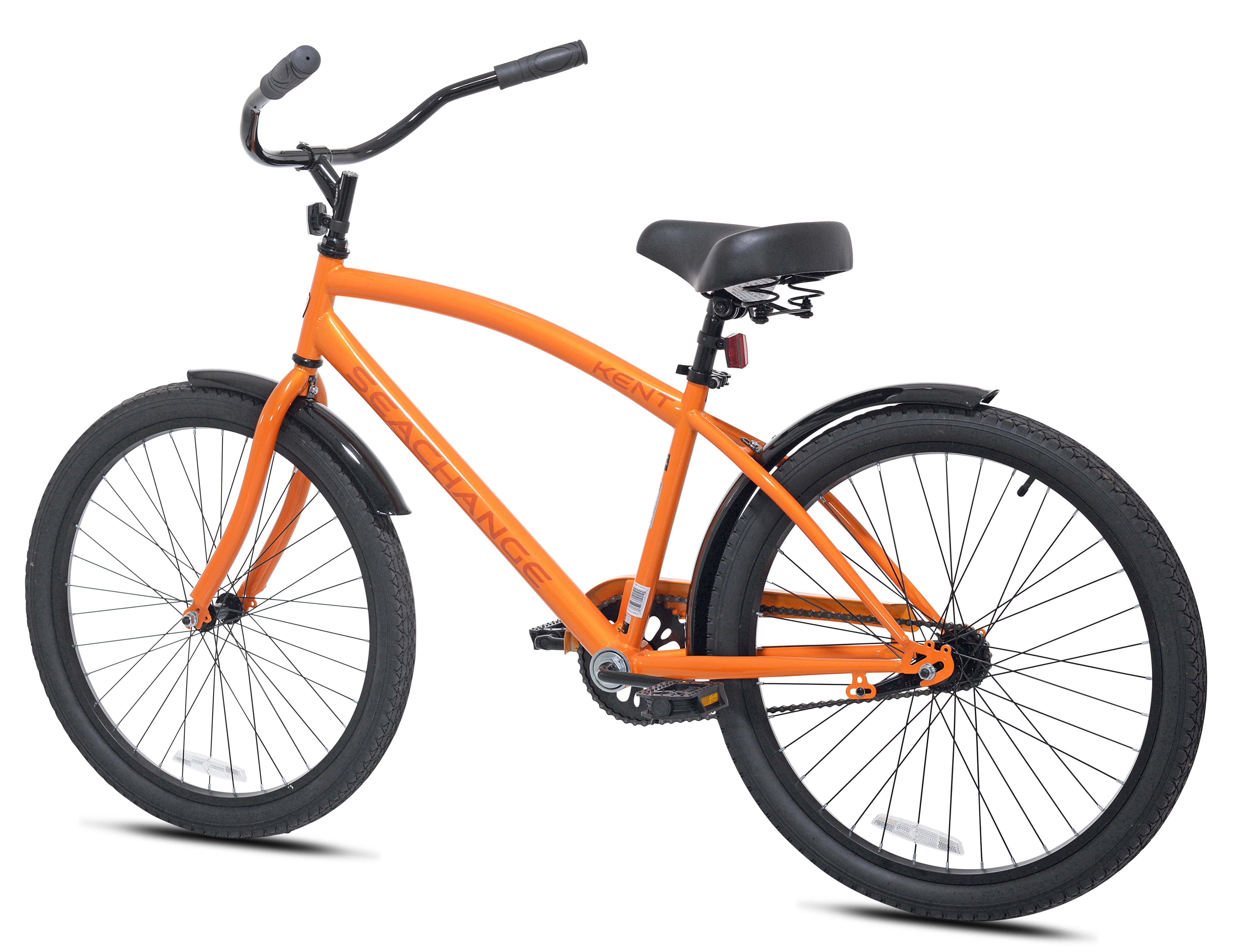 Kent Seachange Cruiser Bicycle (Orange, 24 in) h61bi
