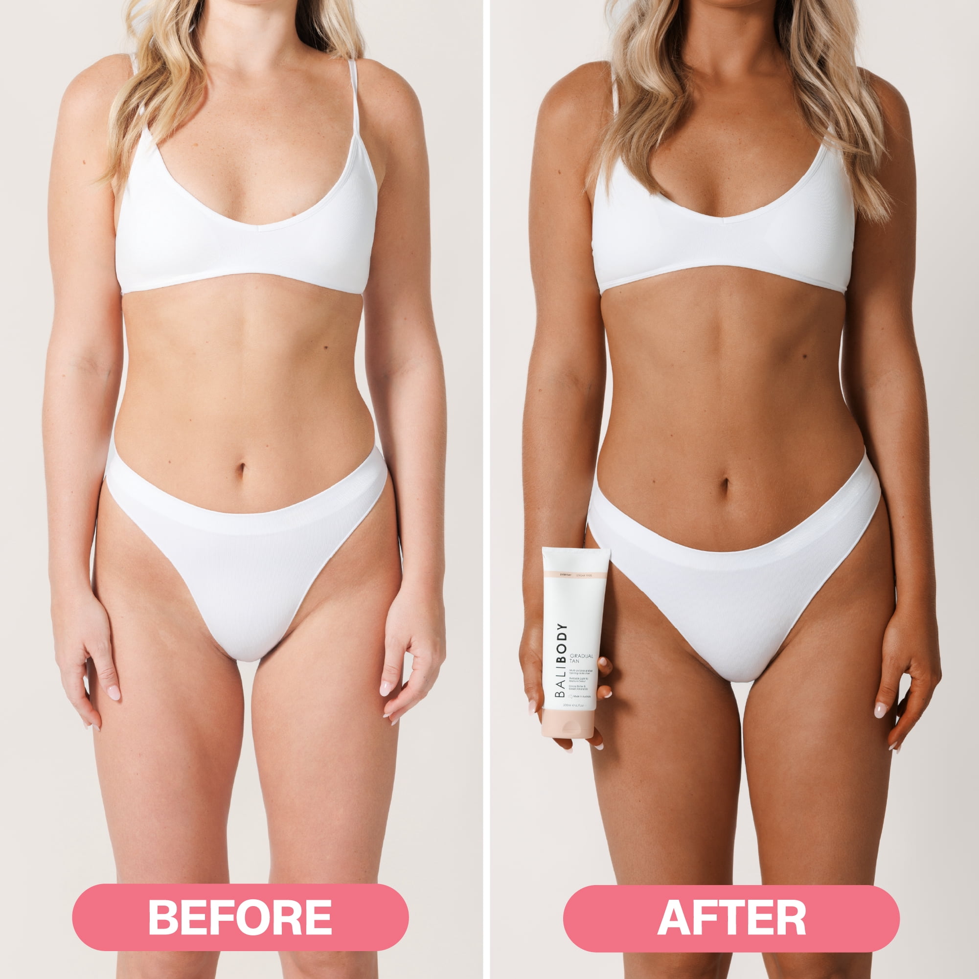 Bali Body Daily Gradual Self Tanning Lotion, Hydrating Body Moisturizer with Coconut Oil (5.07 fl oz) j6swa
