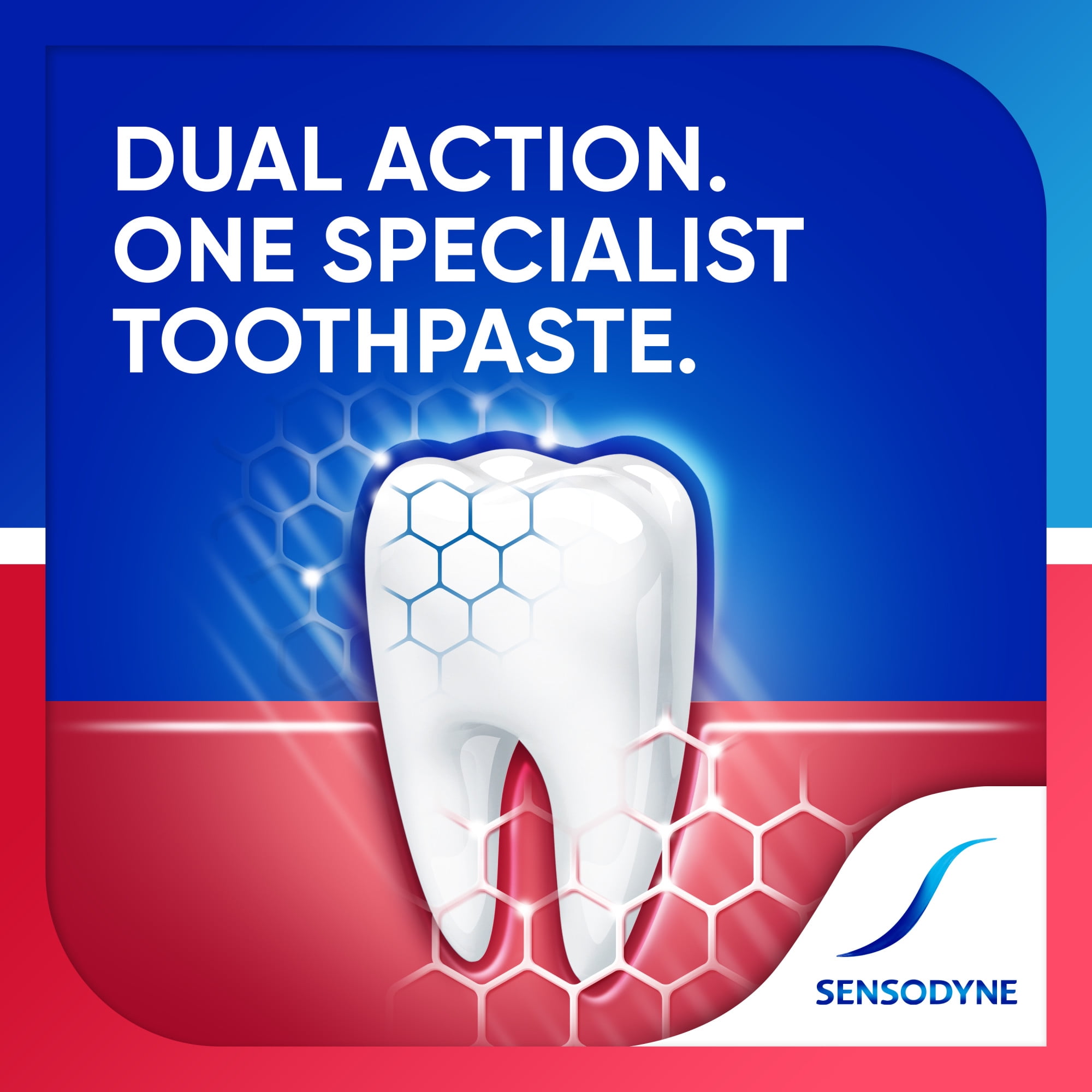Sensodyne Sensitivity & Gum Sensitive Toothpaste, Dual-Action Oral Care, Mint Flavor (3.4 oz) bh4ro